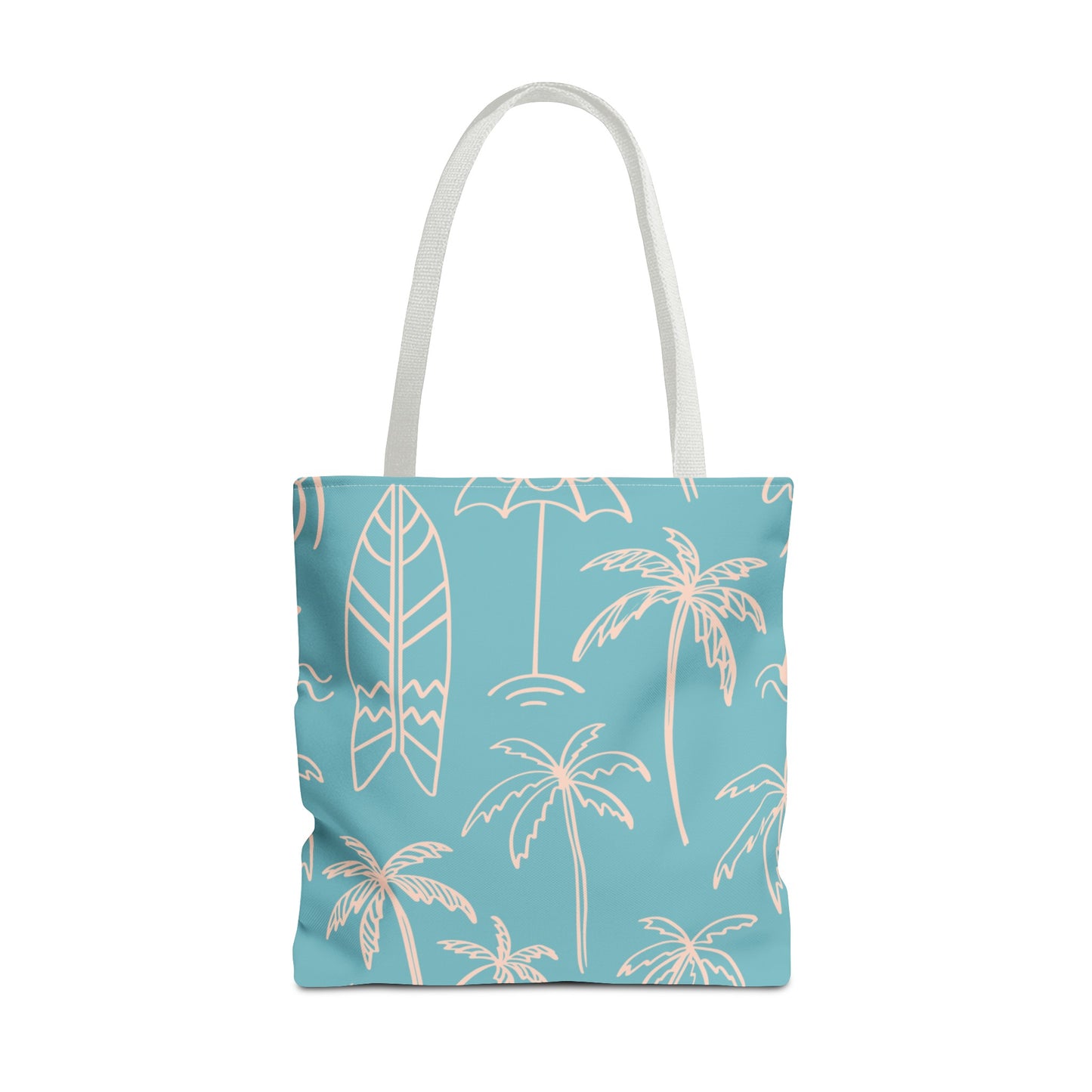 Turquoise and Sand Tote Bag