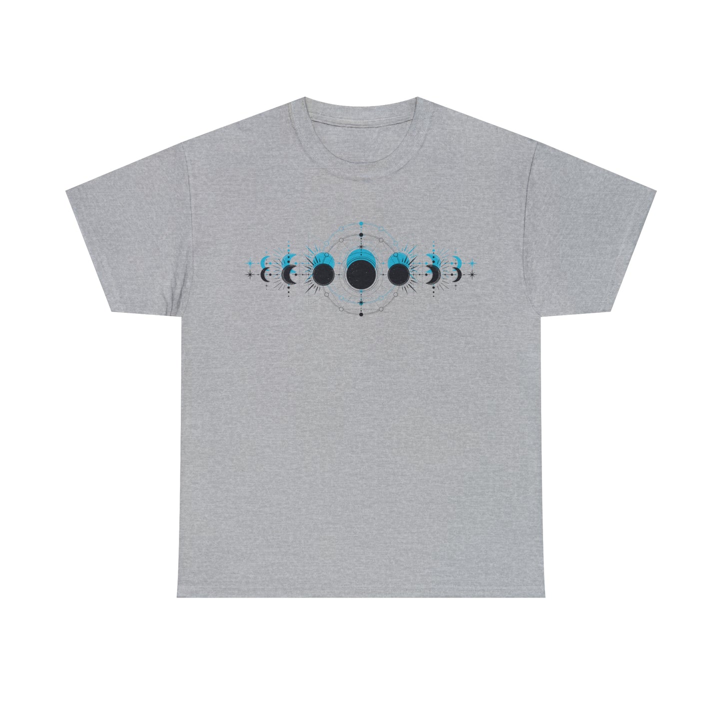 Moon Phase Unisex Heavy Cotton Tee