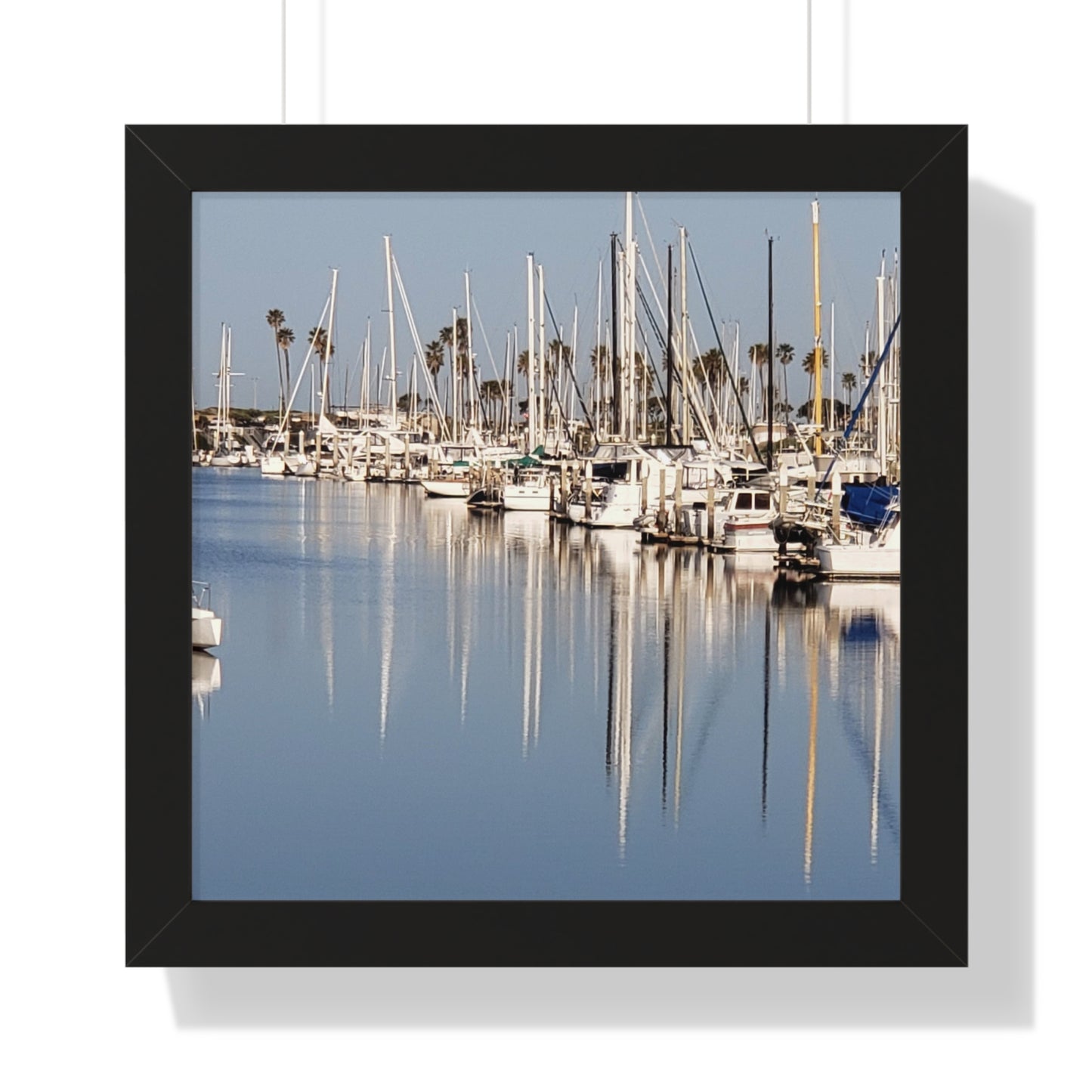 Harbor Calm Framed Poster