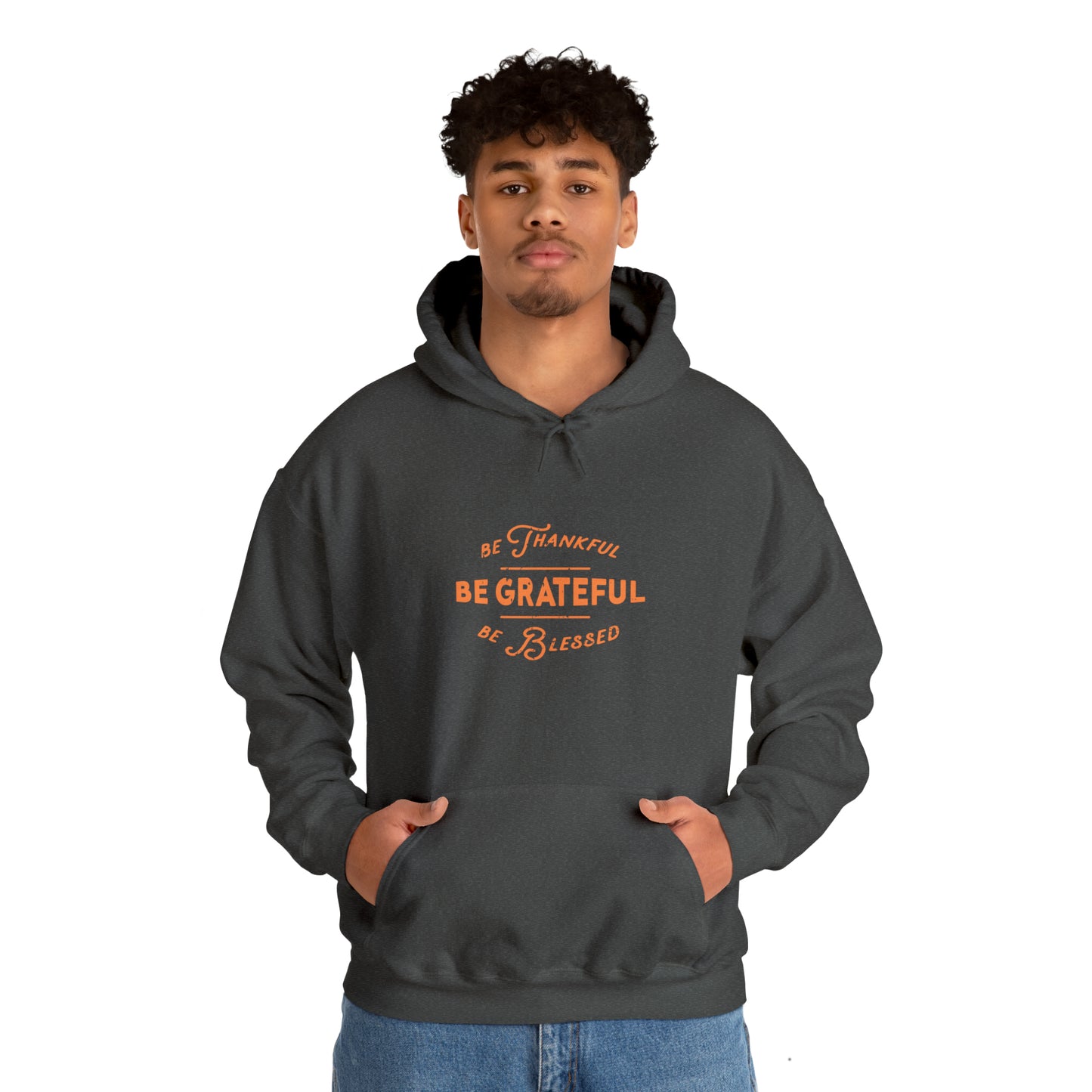 Be Grateful  Fall Unisex Heavy Blend™ Hoodie