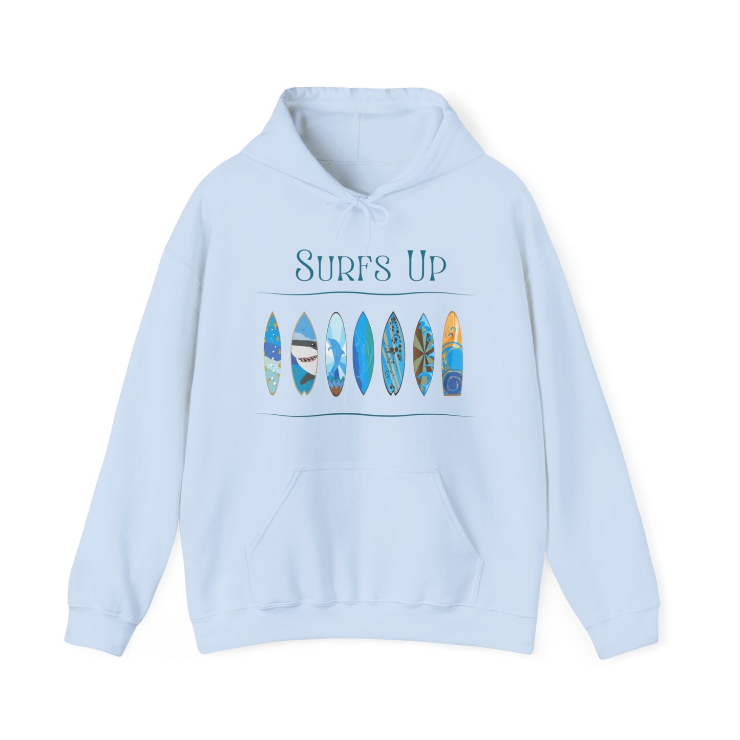 Surfs Up Unisex Heavy Blend™ Hooded Sweatshirt