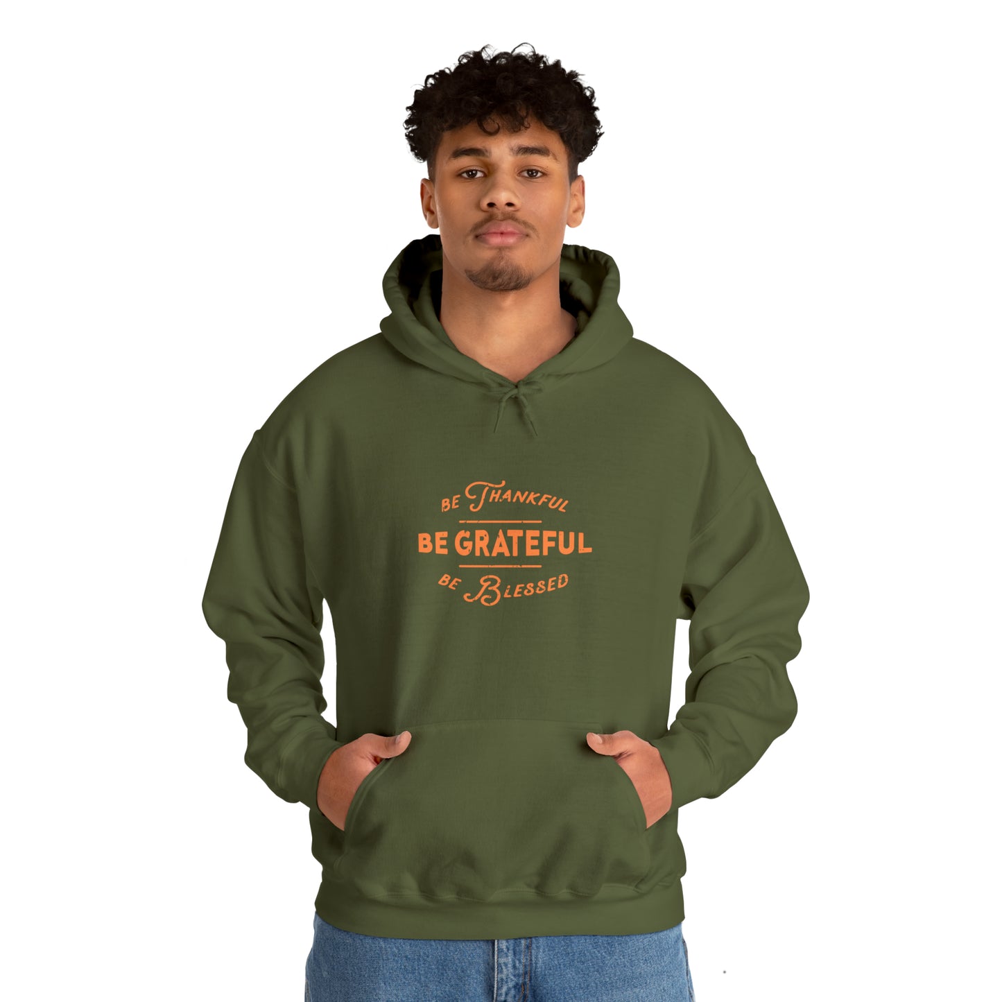Be Grateful  Fall Unisex Heavy Blend™ Hoodie