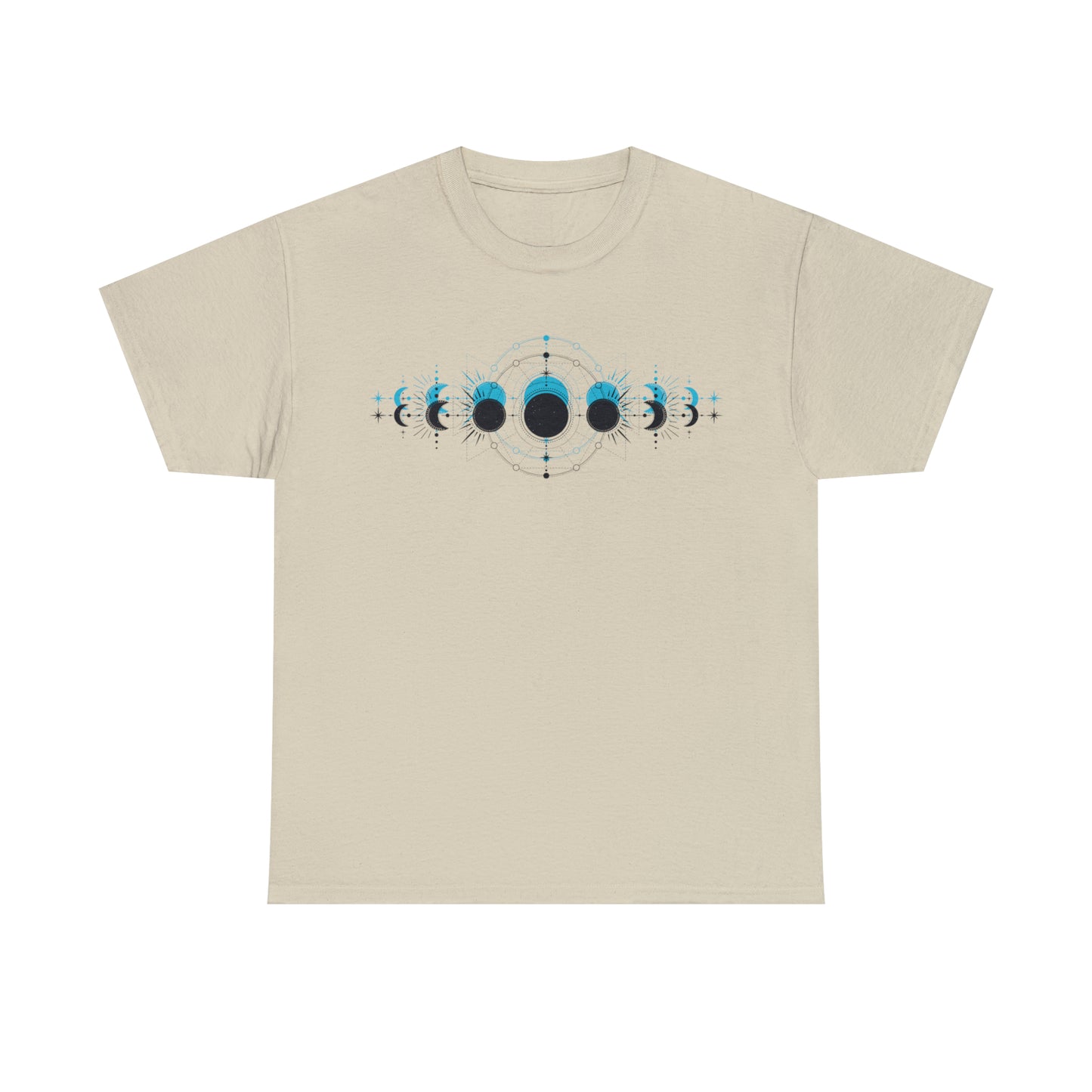 Moon Phase Unisex Heavy Cotton Tee