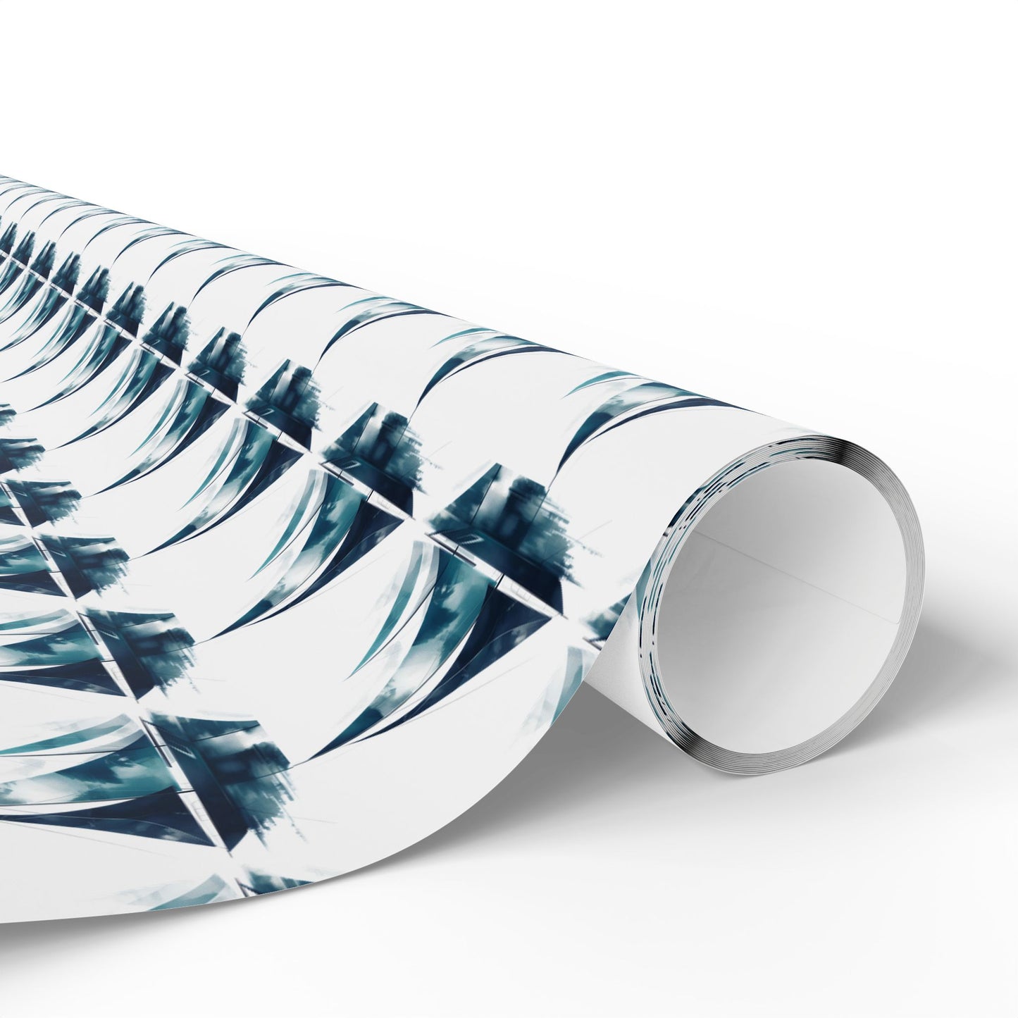 Sailboat Watercolor Wrapping Paper