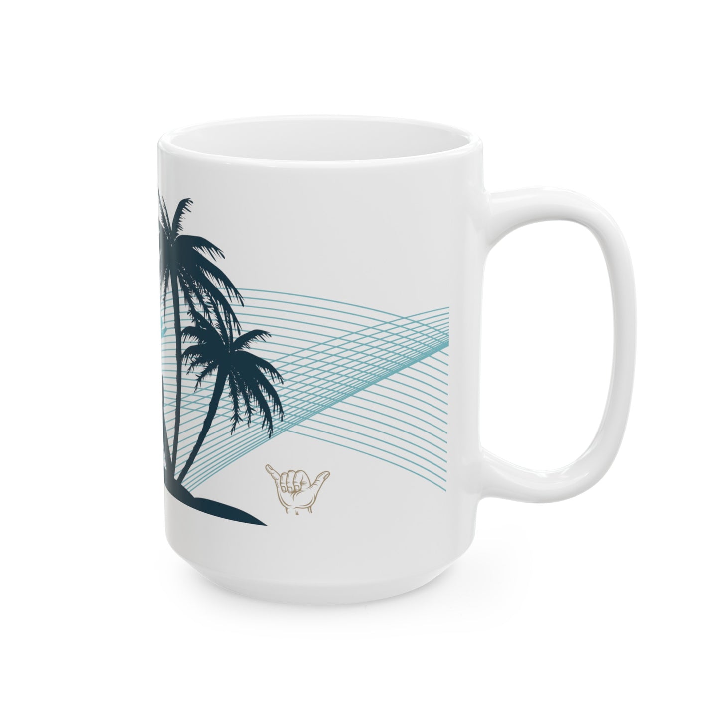 Ride the wave Ceramic Mug, (11oz, 15oz)