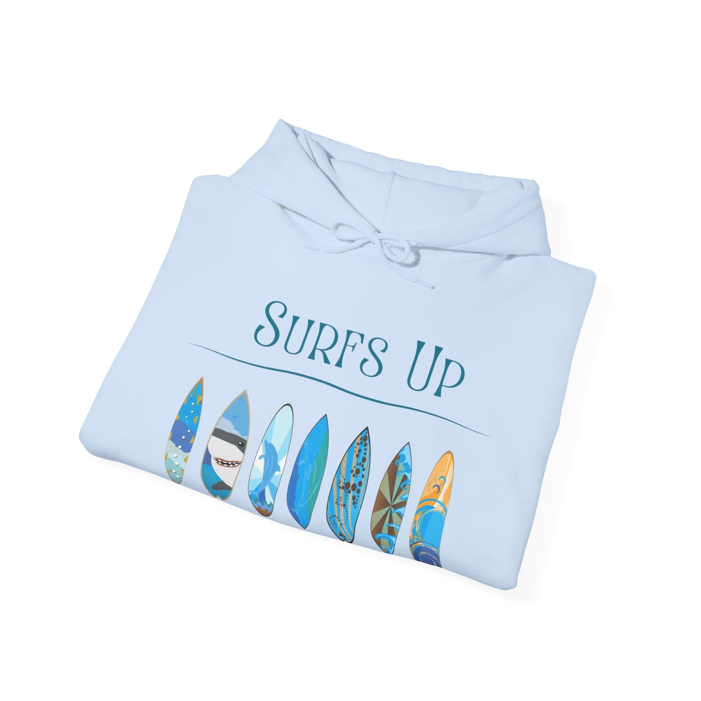 Surfs Up Unisex Heavy Blend™ Hooded Sweatshirt