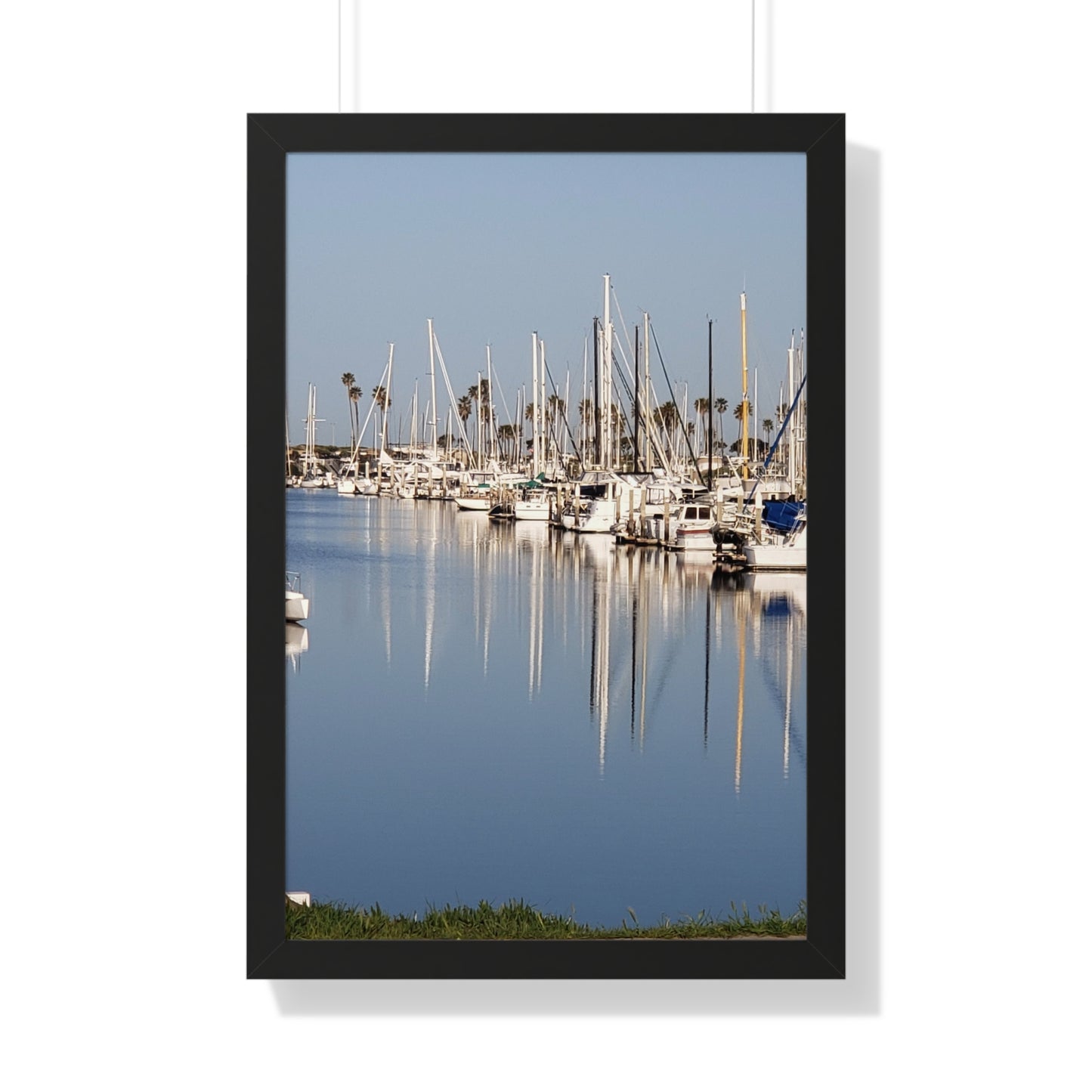 Harbor Calm Framed Poster