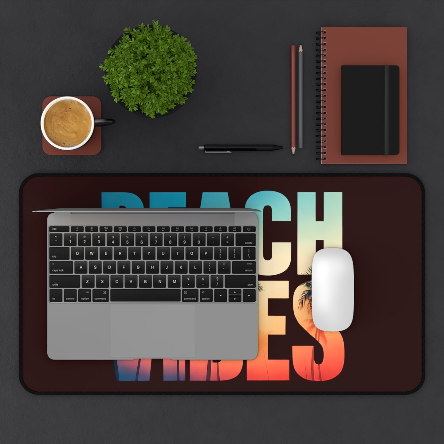 Beach Vibes Desk Mat
