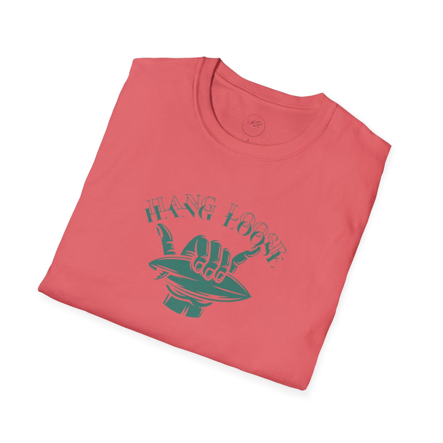 Hang loose (Green) Unisex Softstyle T-Shirt