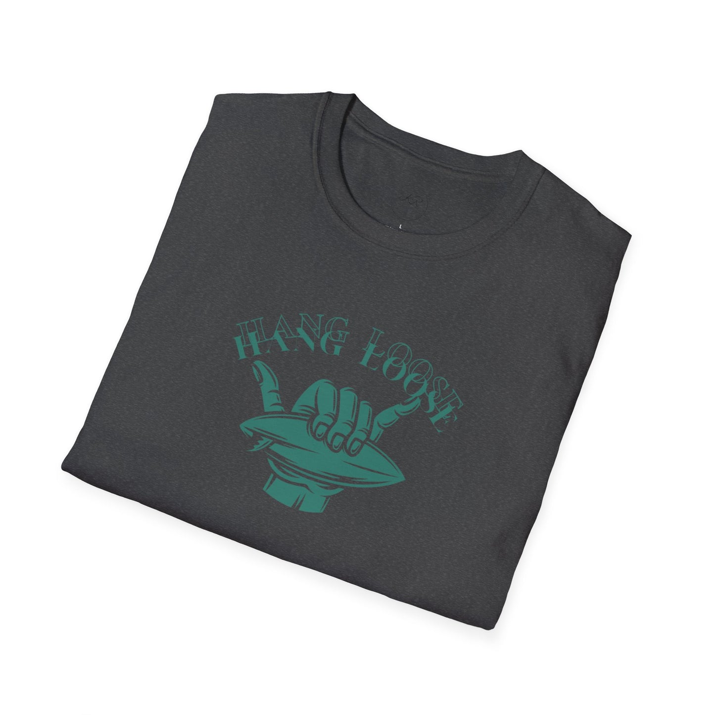 Hang loose (Green) Unisex Softstyle T-Shirt