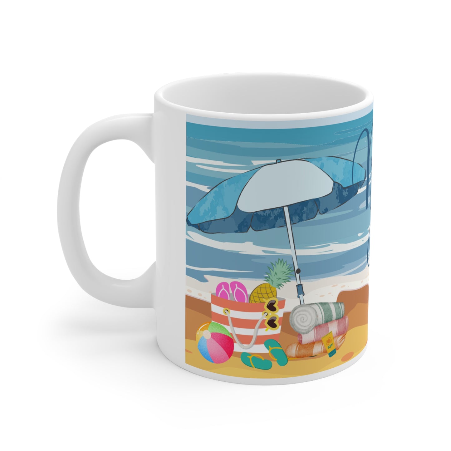 Beach life Mug 11oz