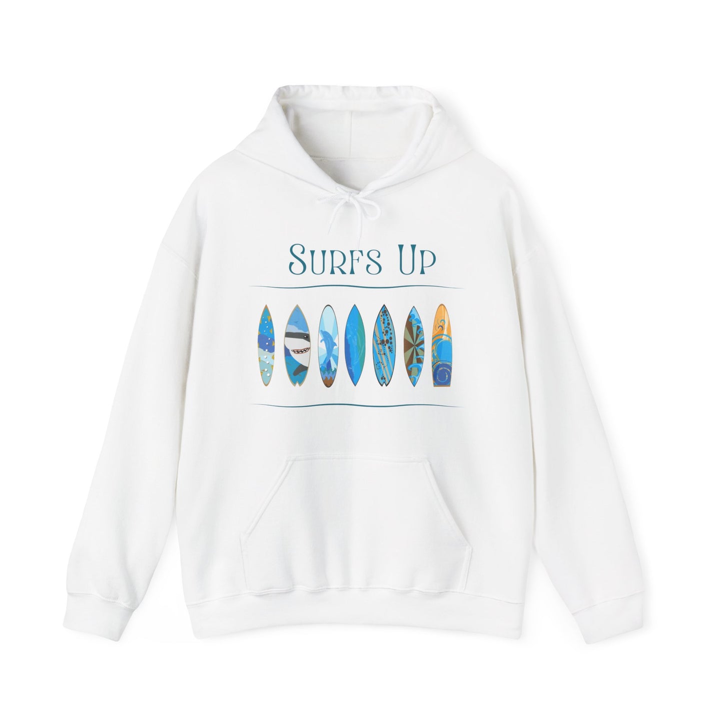 Surfs Up Unisex Heavy Blend™ Hooded Sweatshirt