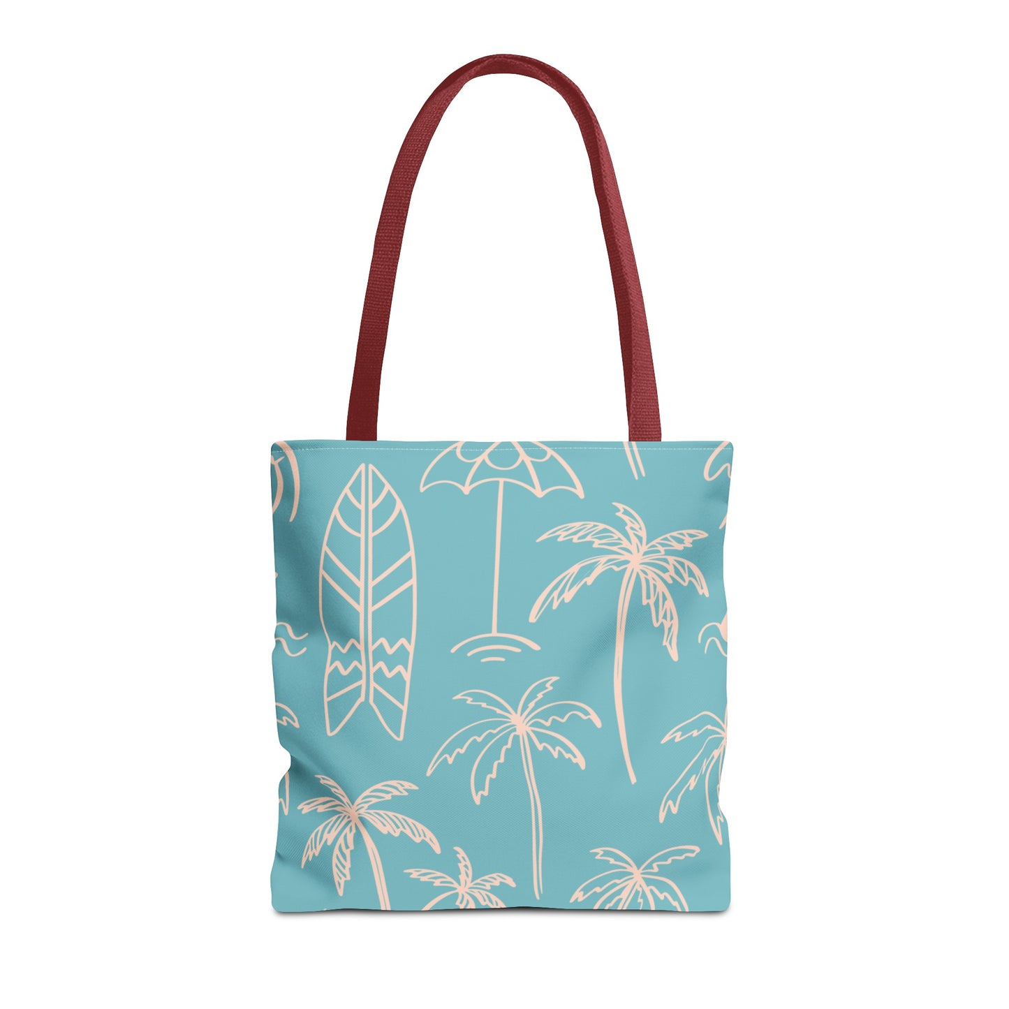 Turquoise and Sand Tote Bag