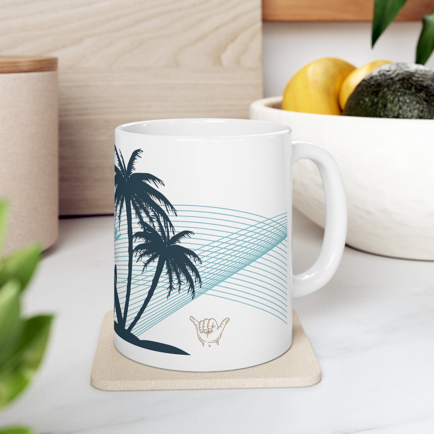 Ride the wave Ceramic Mug, (11oz, 15oz)