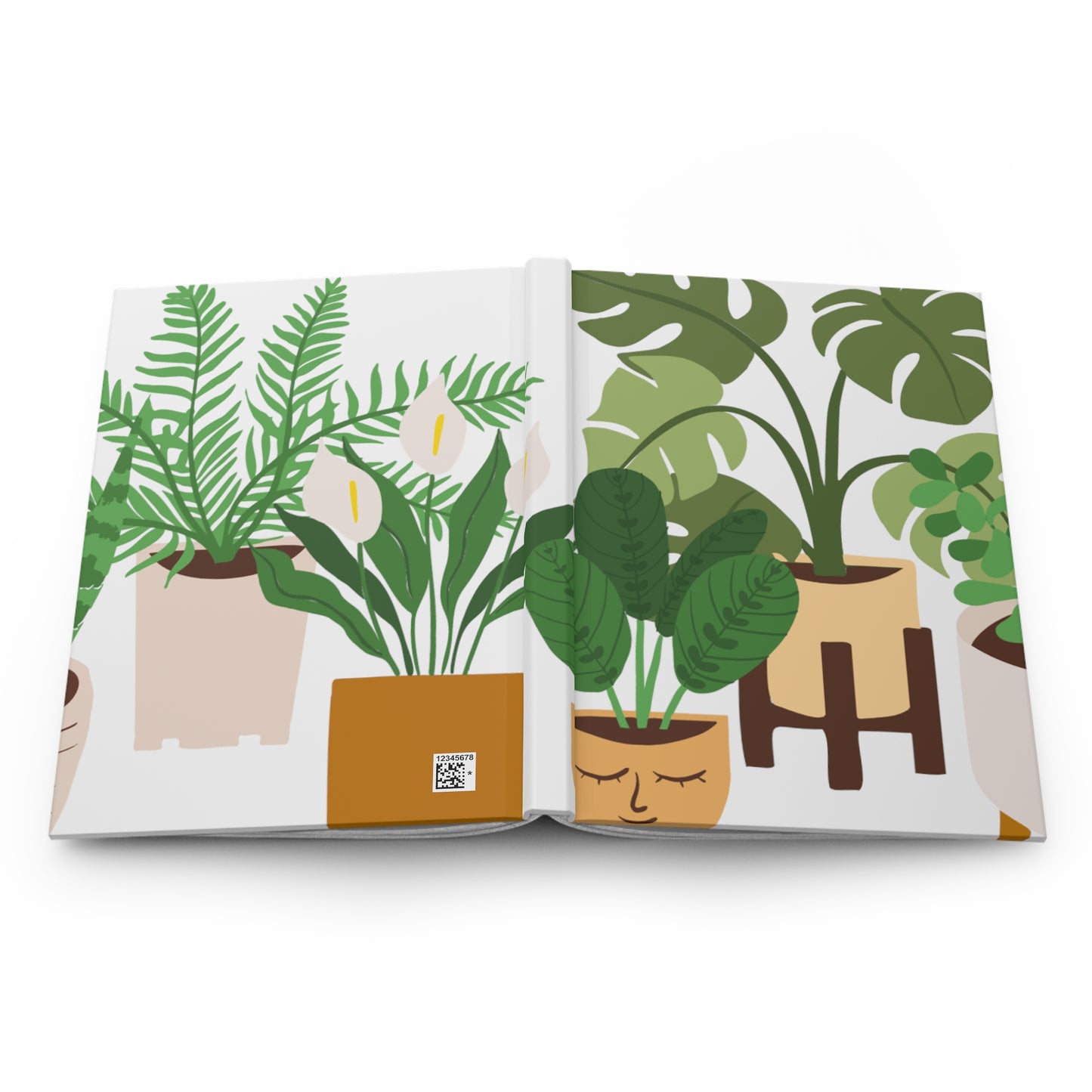 Plants Hardcover Journal Matte