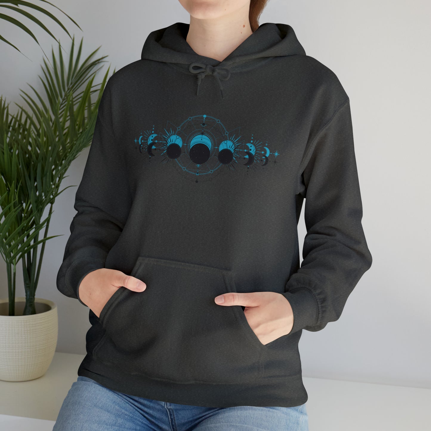 Moon Phase Unisex Heavy Blend™ Hooded Sweatshirt