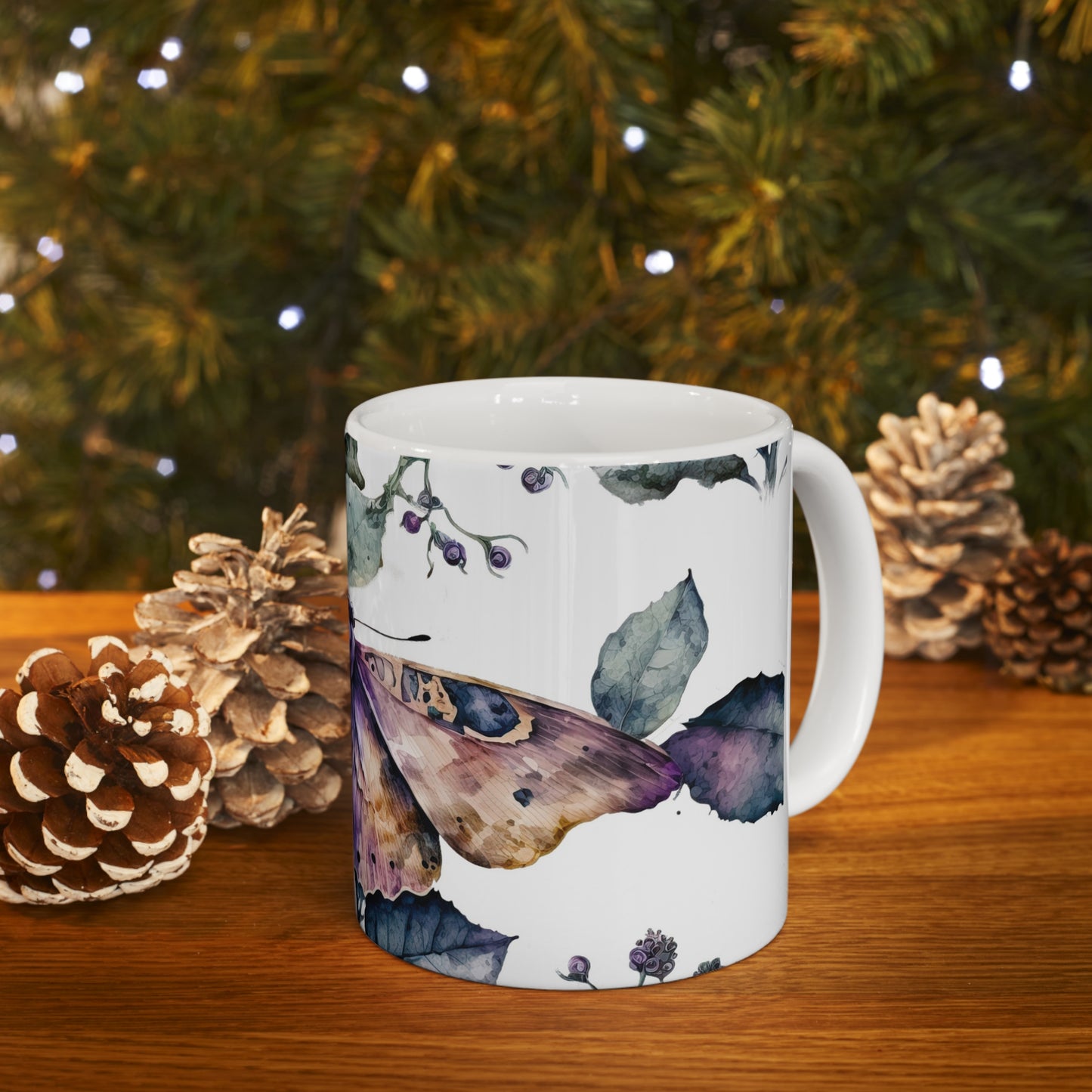 Butterfly Ceramic Mug 11oz