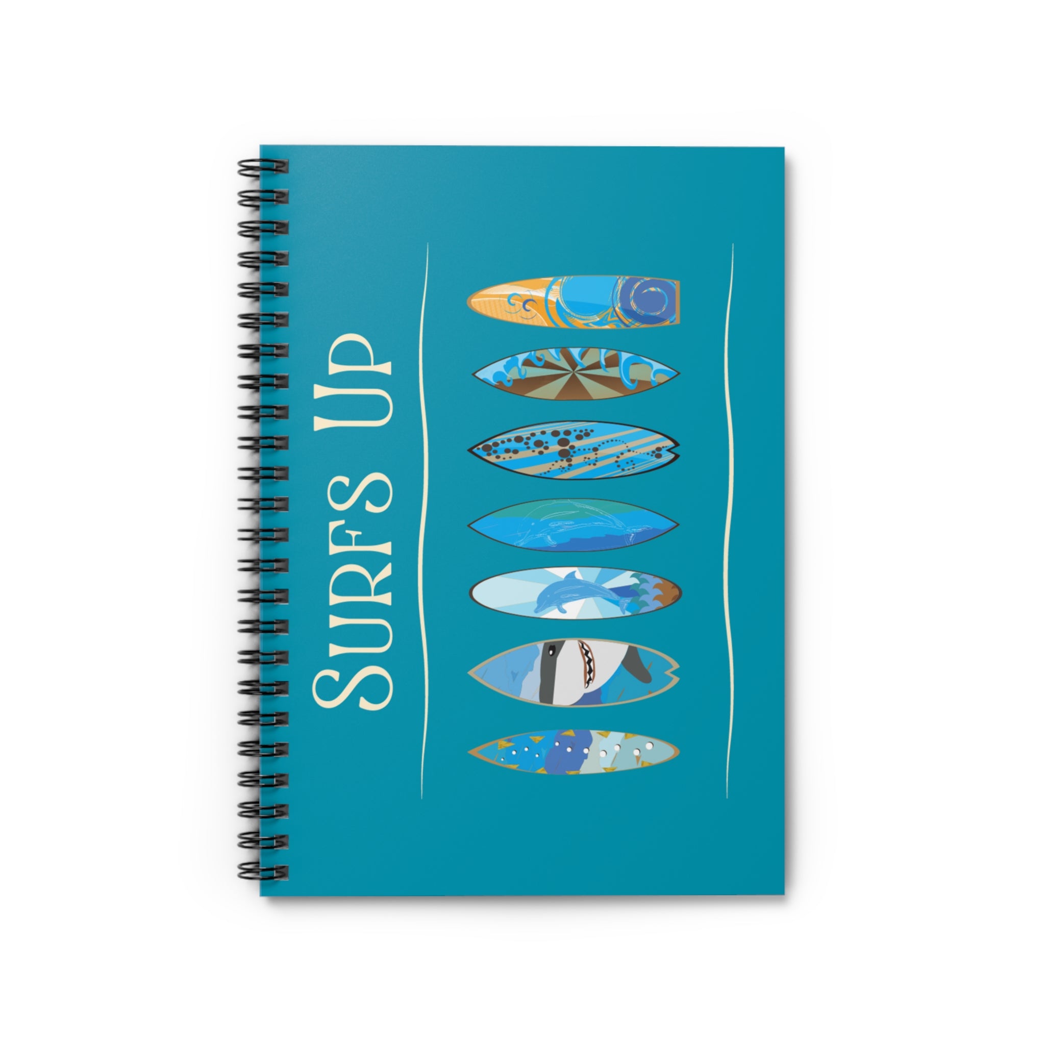 Surfs Up Spiral Notebook – Kimberly Raymond Studios