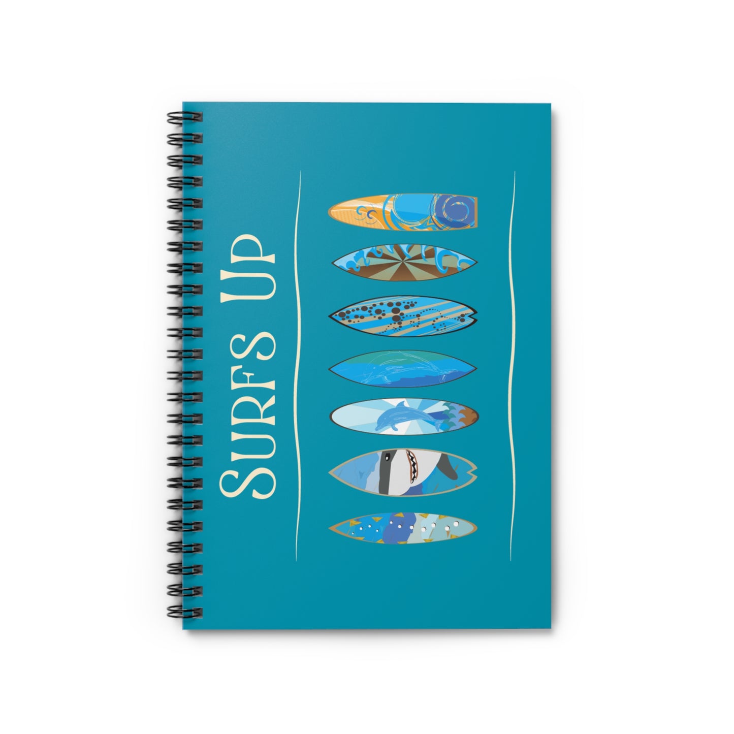 Surfs Up Spiral Notebook