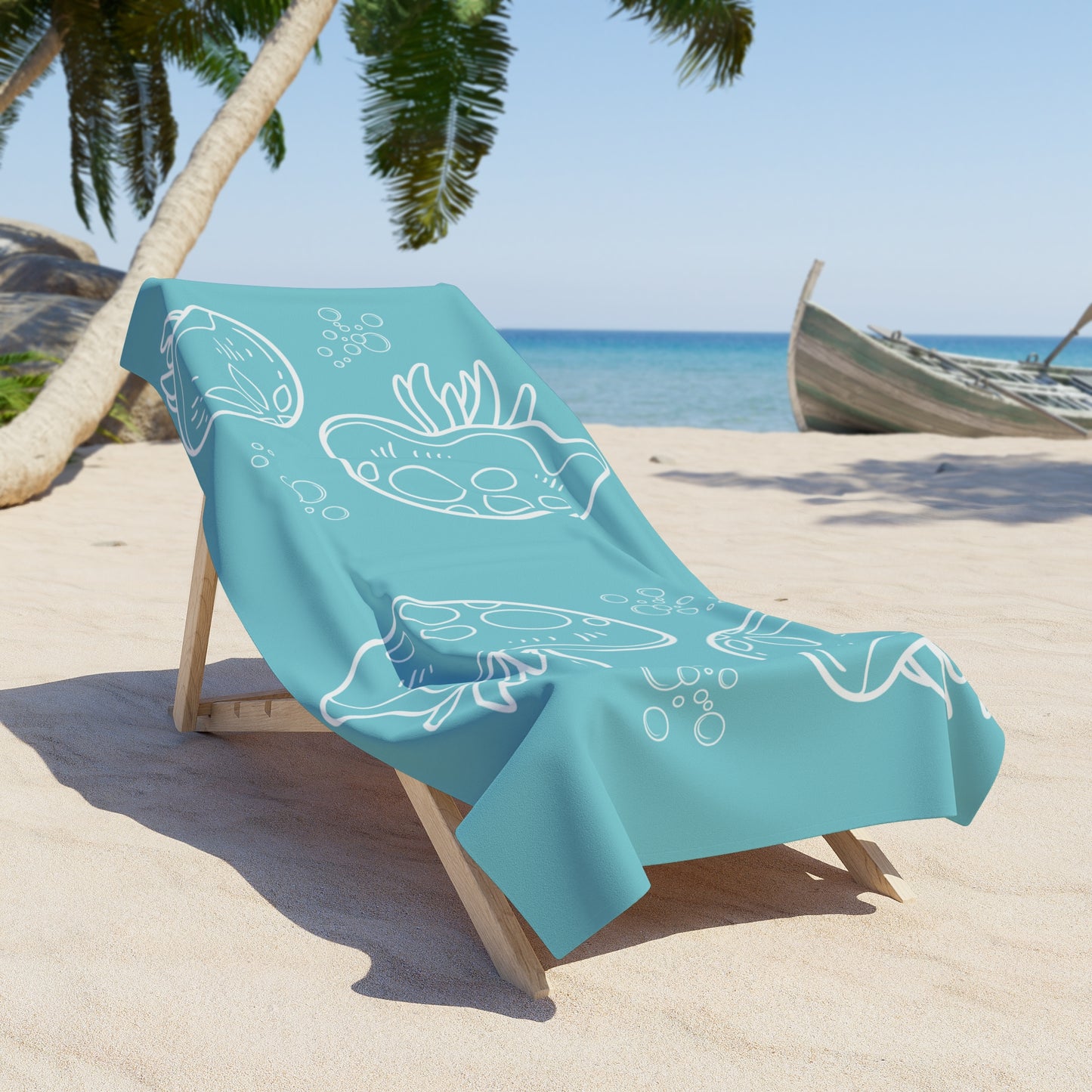 Vibrant Jellyfish Beach Towel