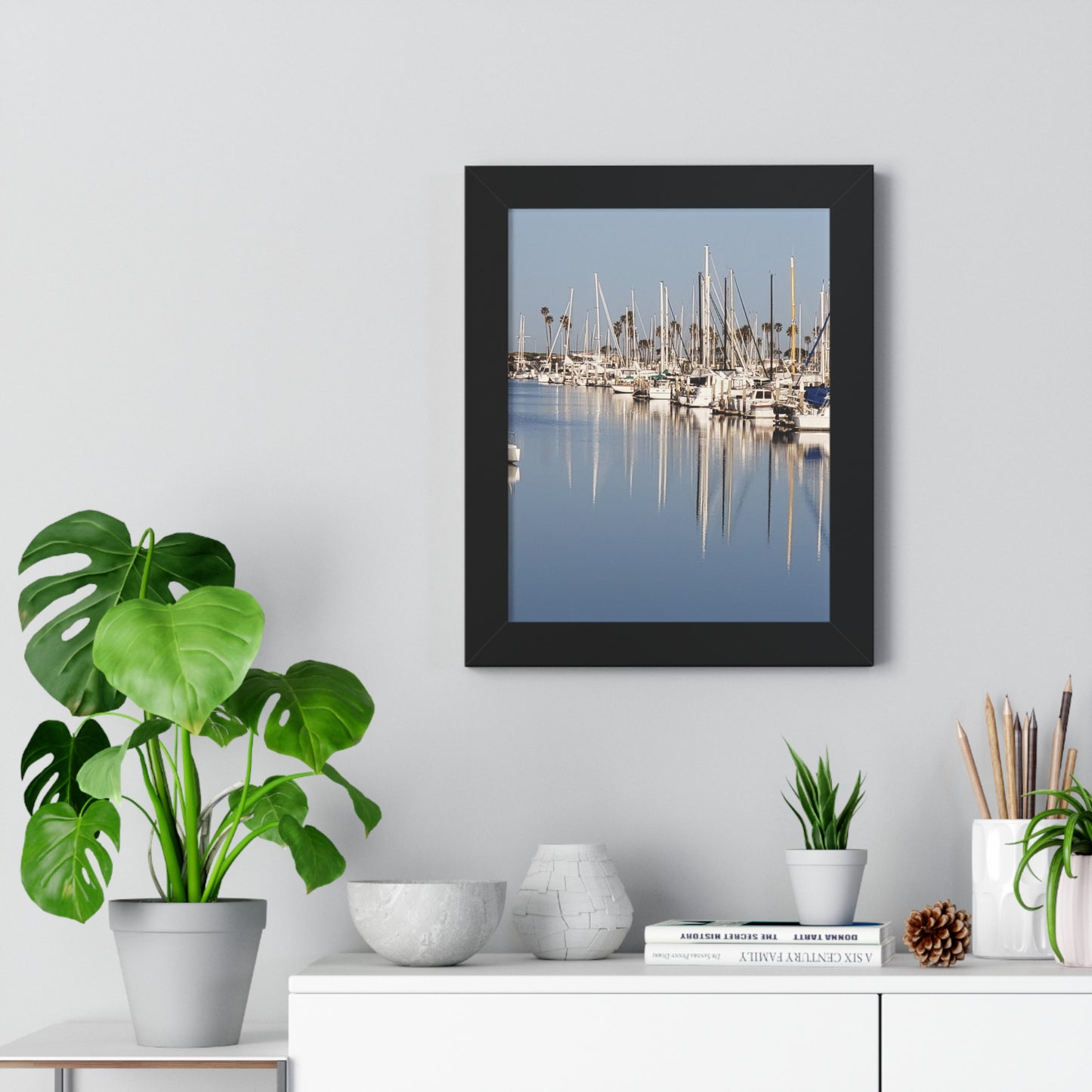 Harbor Calm Framed Poster