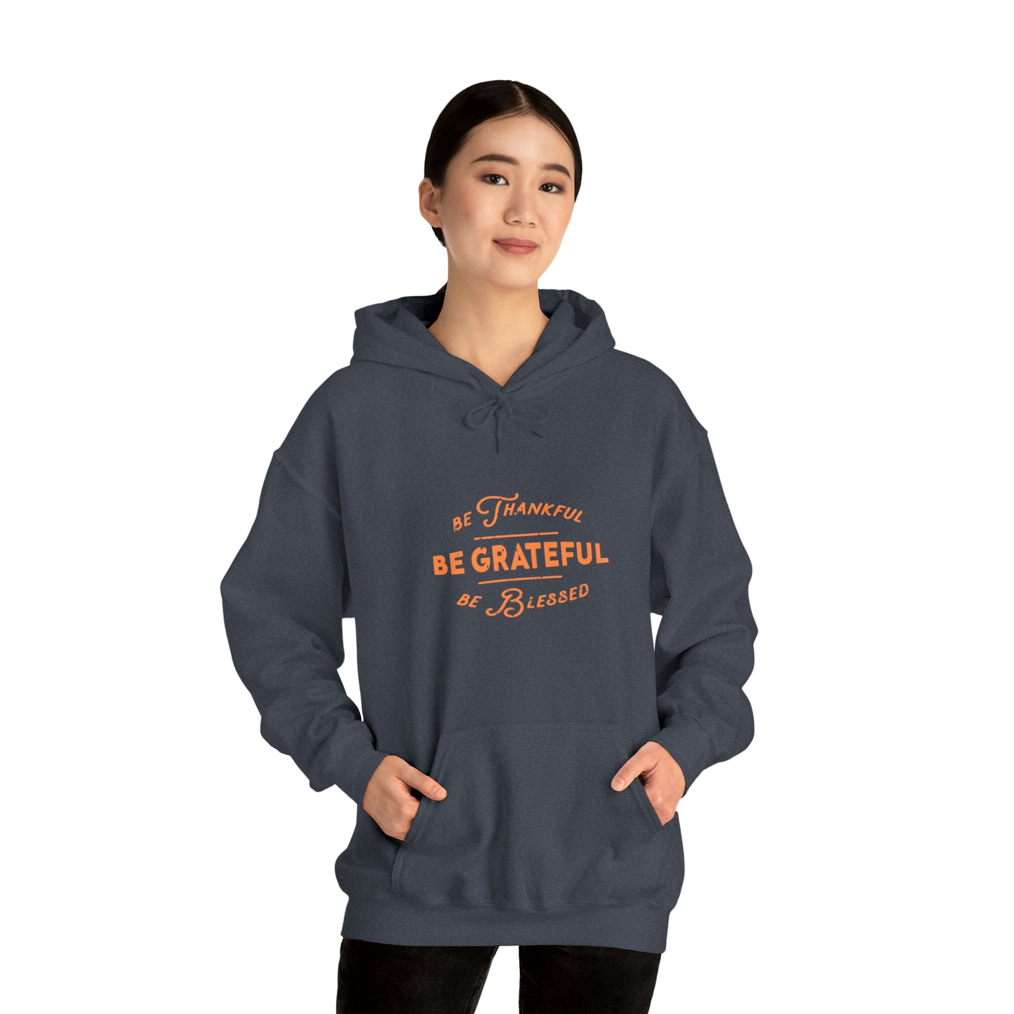 Be Grateful  Fall Unisex Heavy Blend™ Hoodie