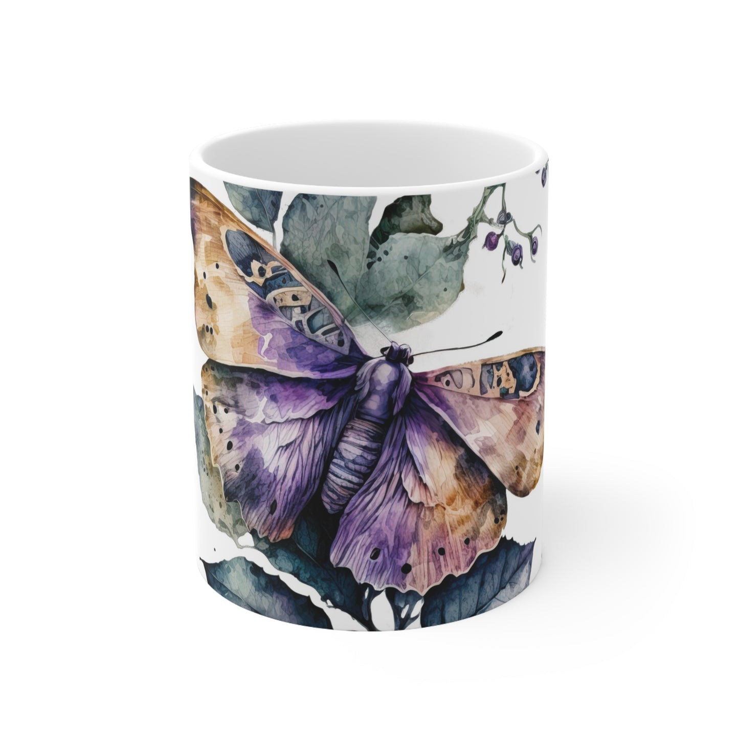 Butterfly Ceramic Mug 11oz