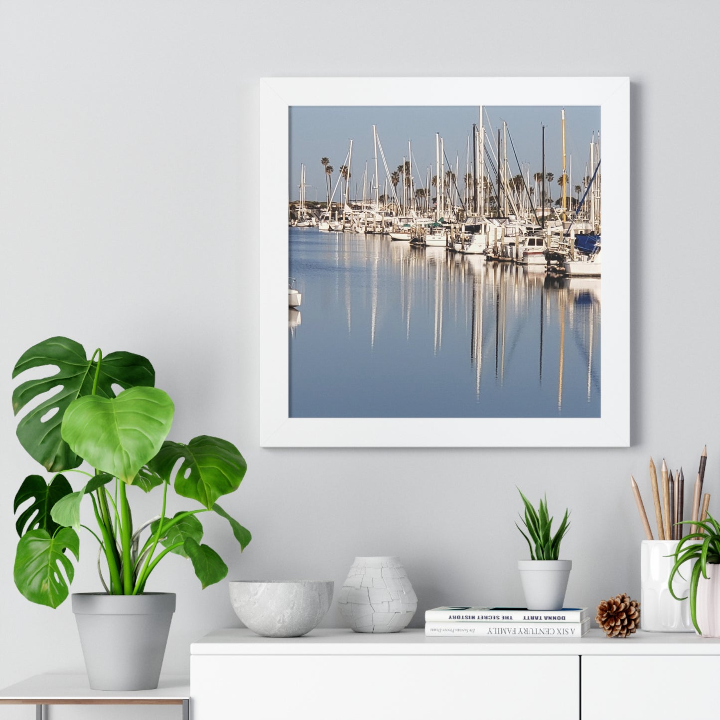 Harbor Calm Framed Poster