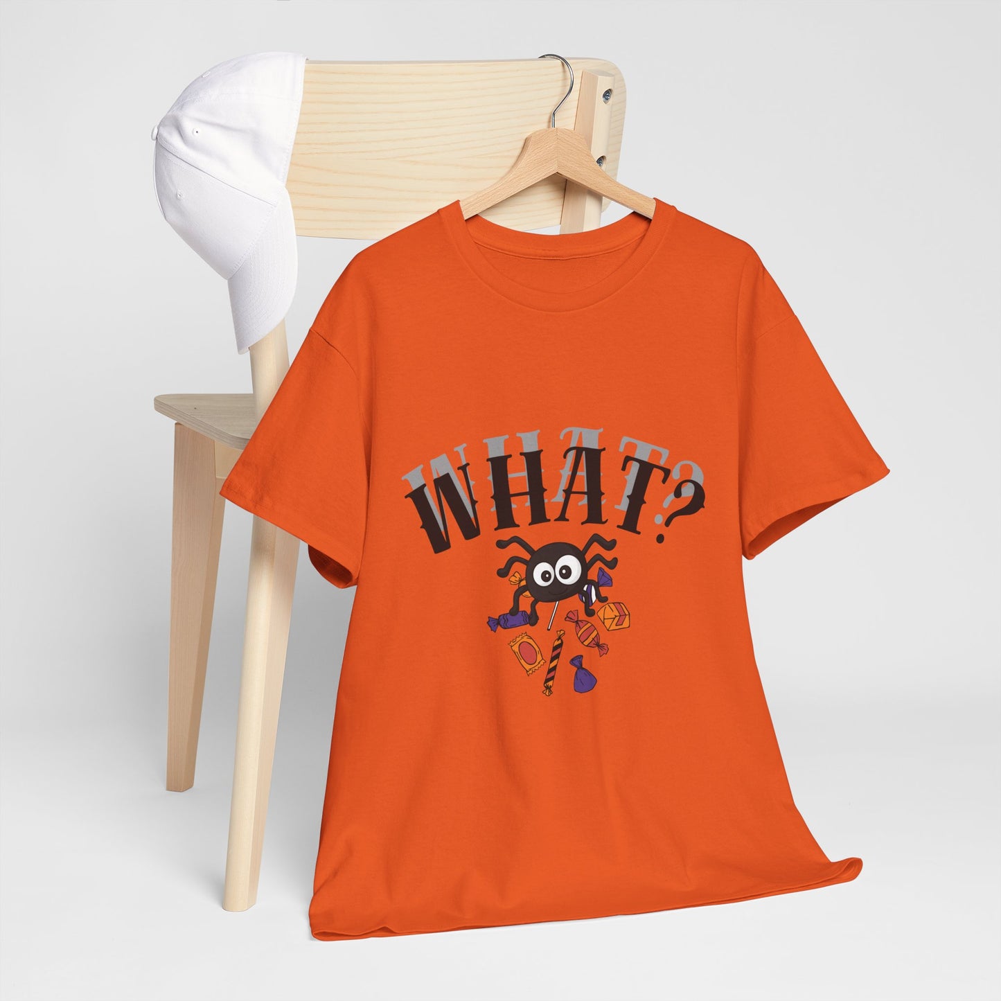 "What" Halloween T-shirt, Unisex