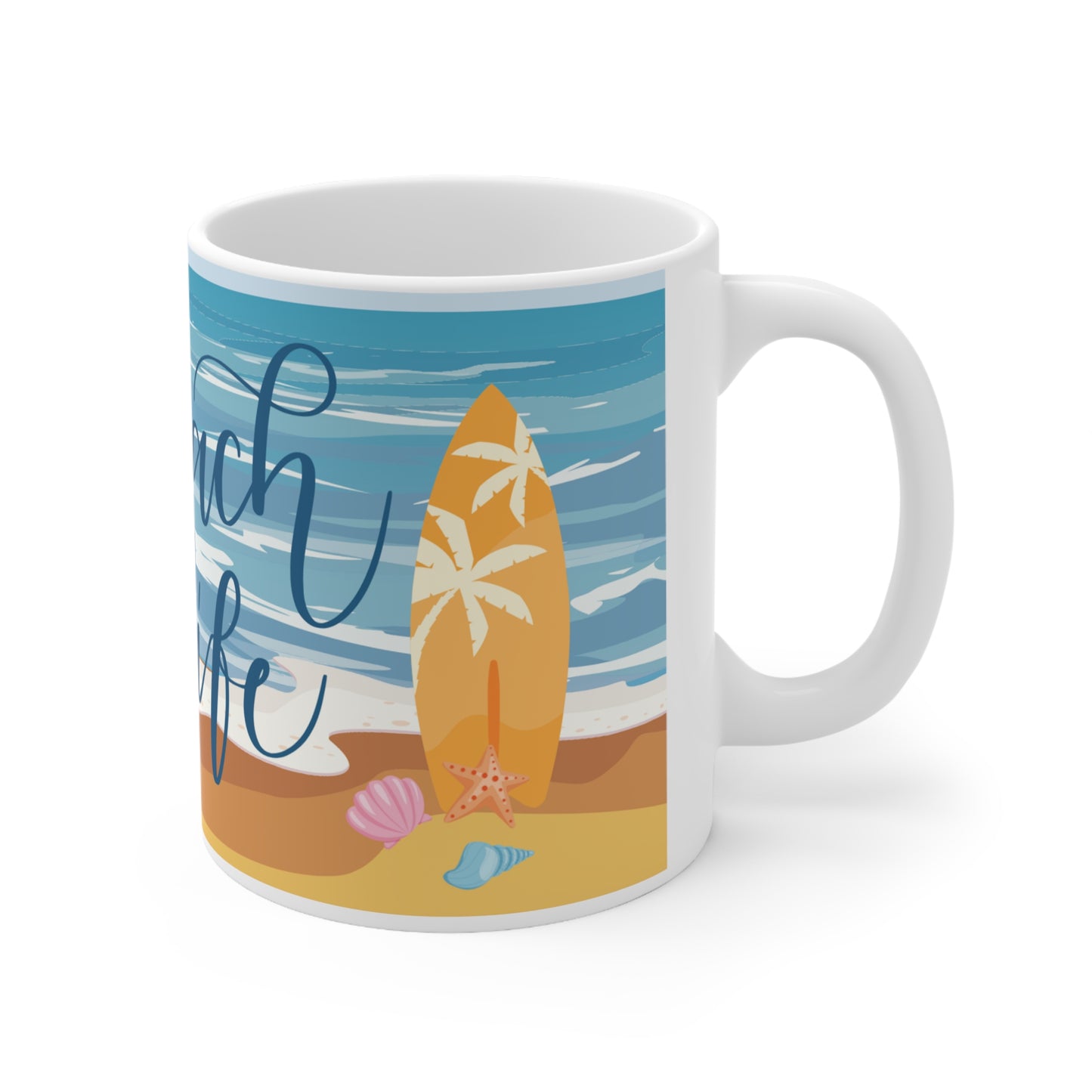 Beach life Mug 11oz