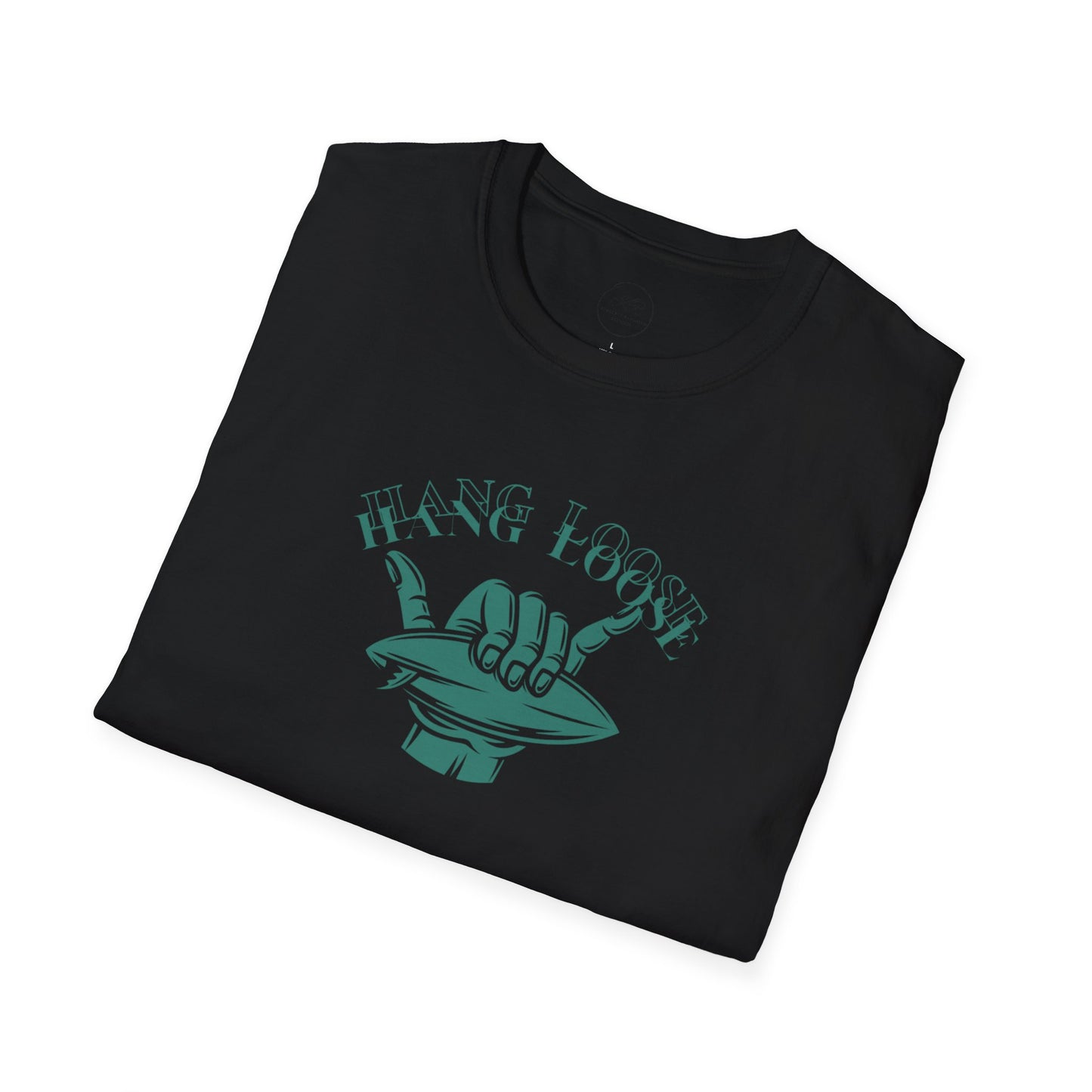 Hang loose (Green) Unisex Softstyle T-Shirt