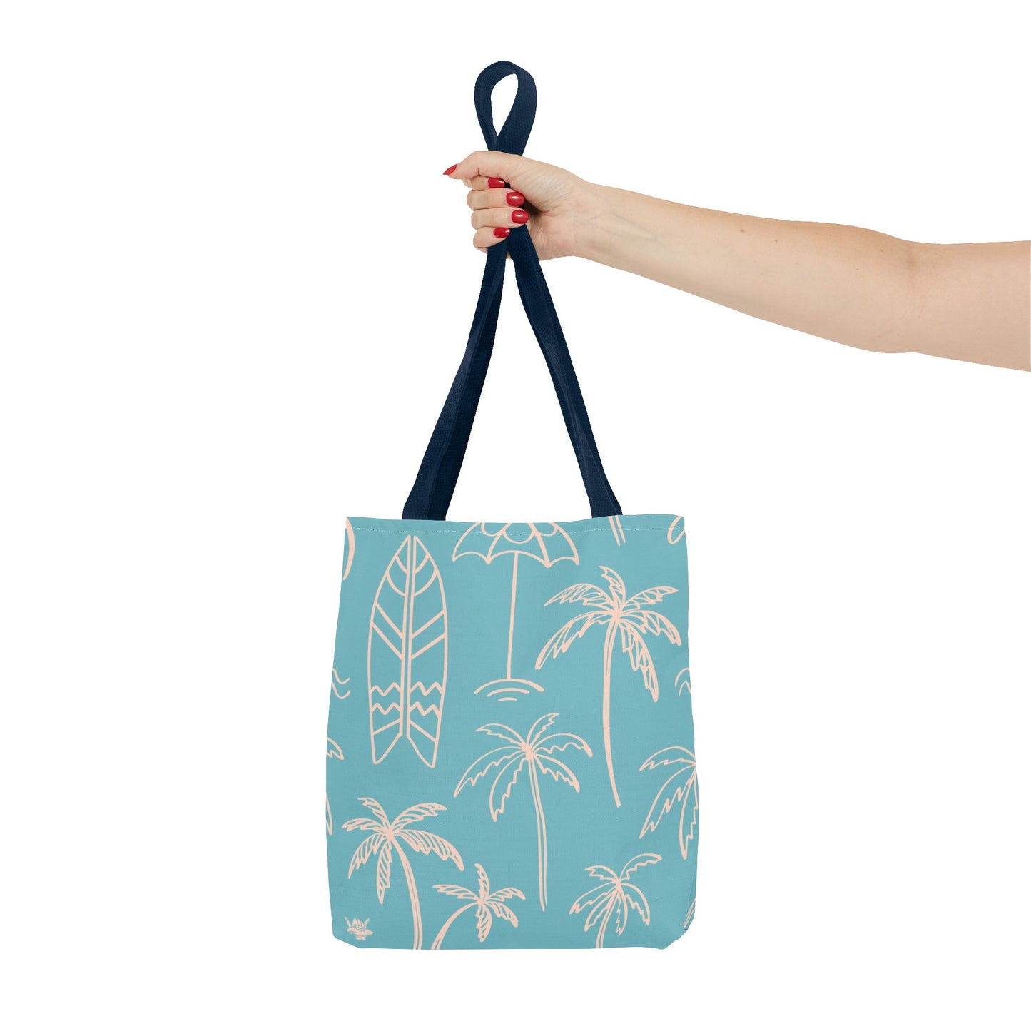 Turquoise and Sand Tote Bag