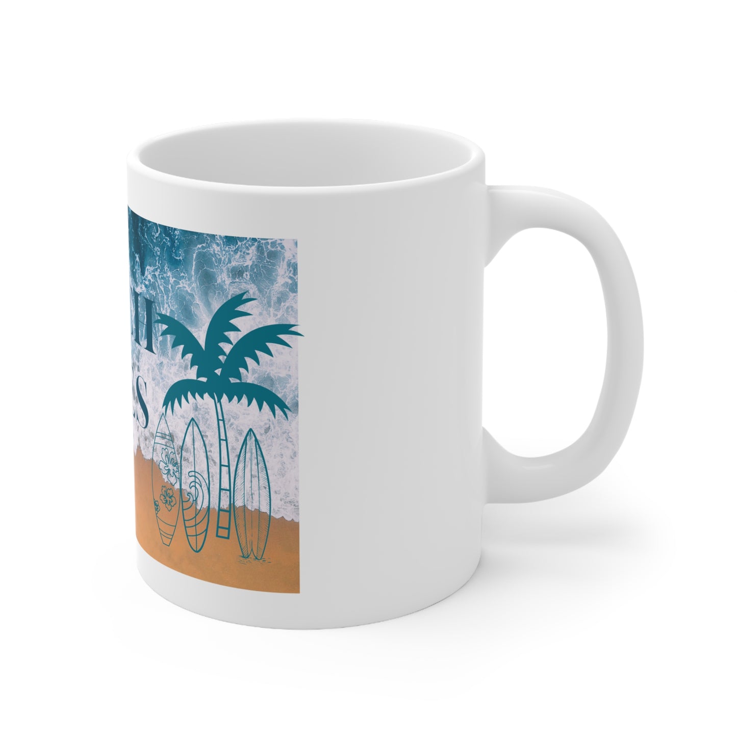 Beach Vibes Mug 11oz