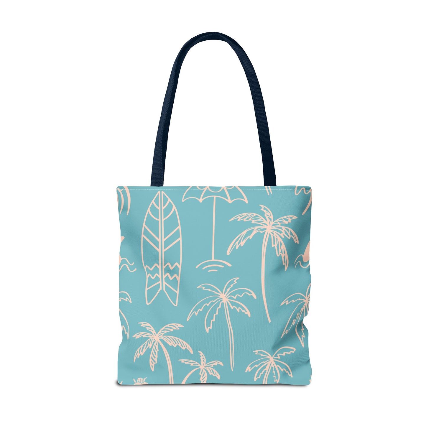 Turquoise and Sand Tote Bag