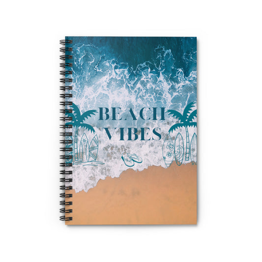 Beach Vibes Spiral Notebook