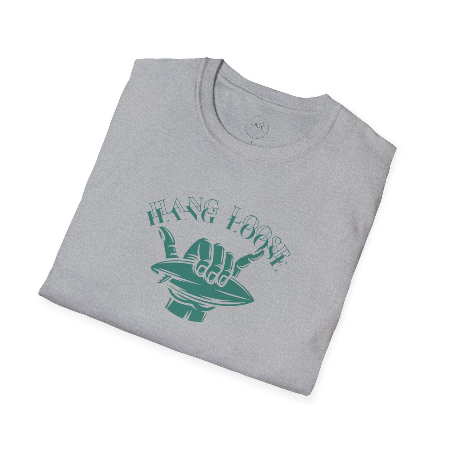 Hang loose (Green) Unisex Softstyle T-Shirt