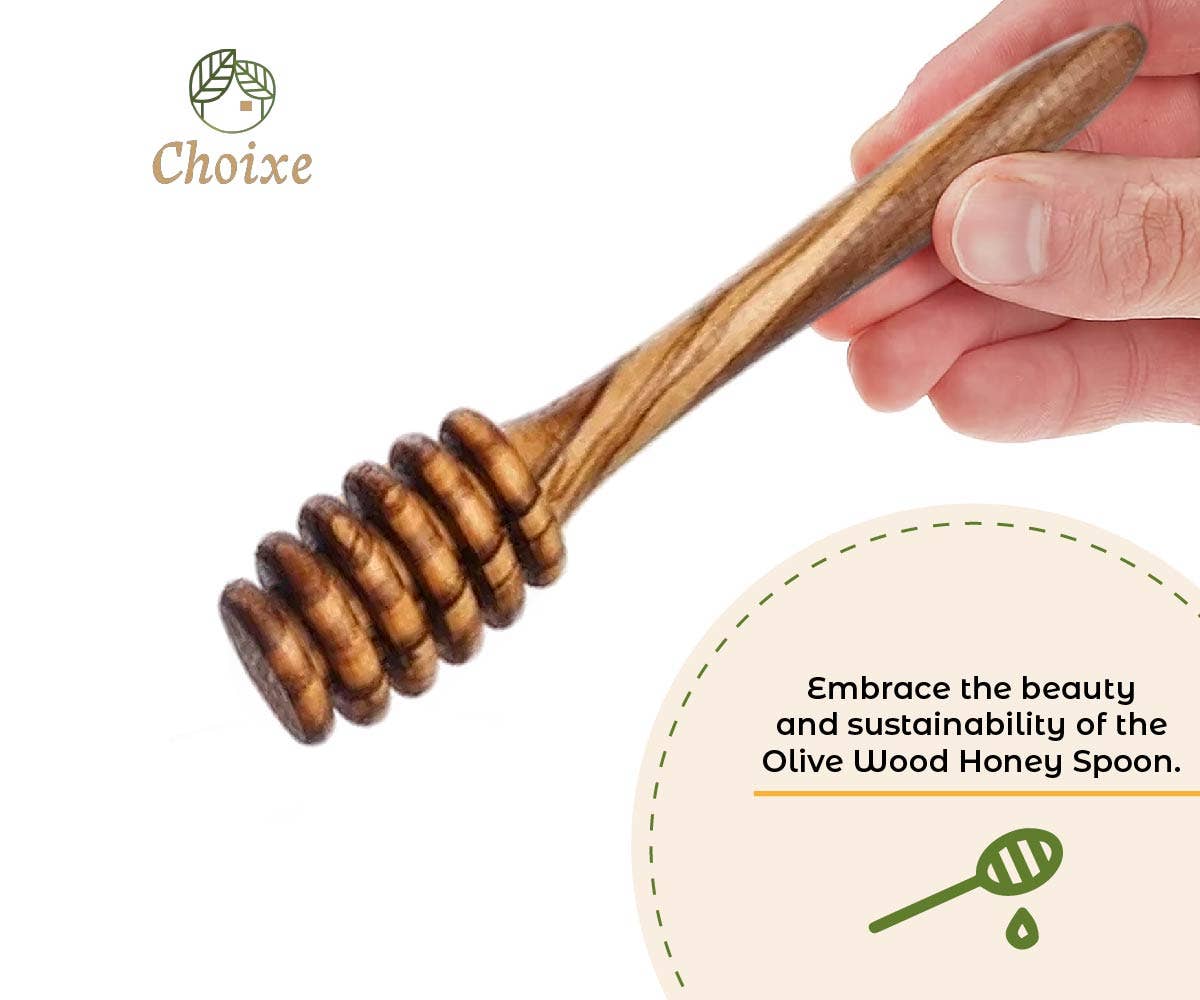 Olive Wood Honey Spoon