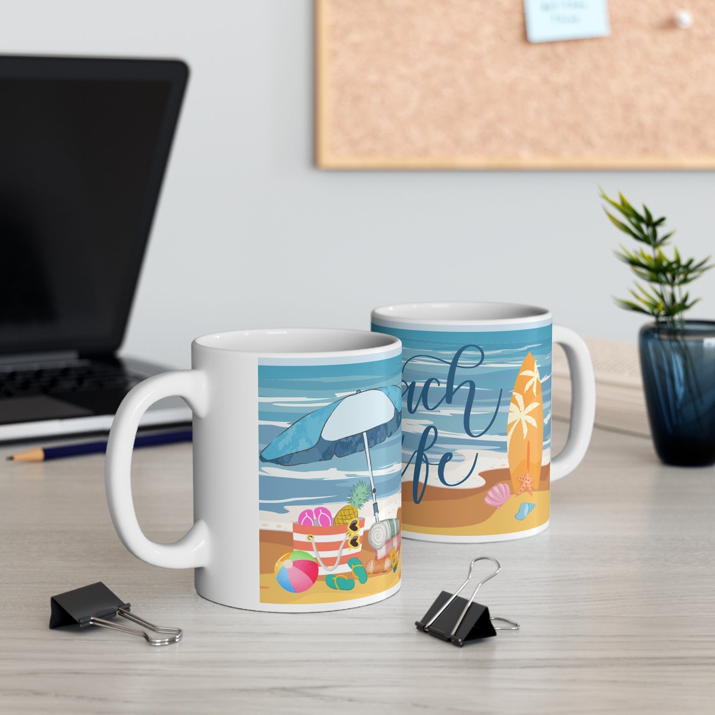 Beach life Mug 11oz