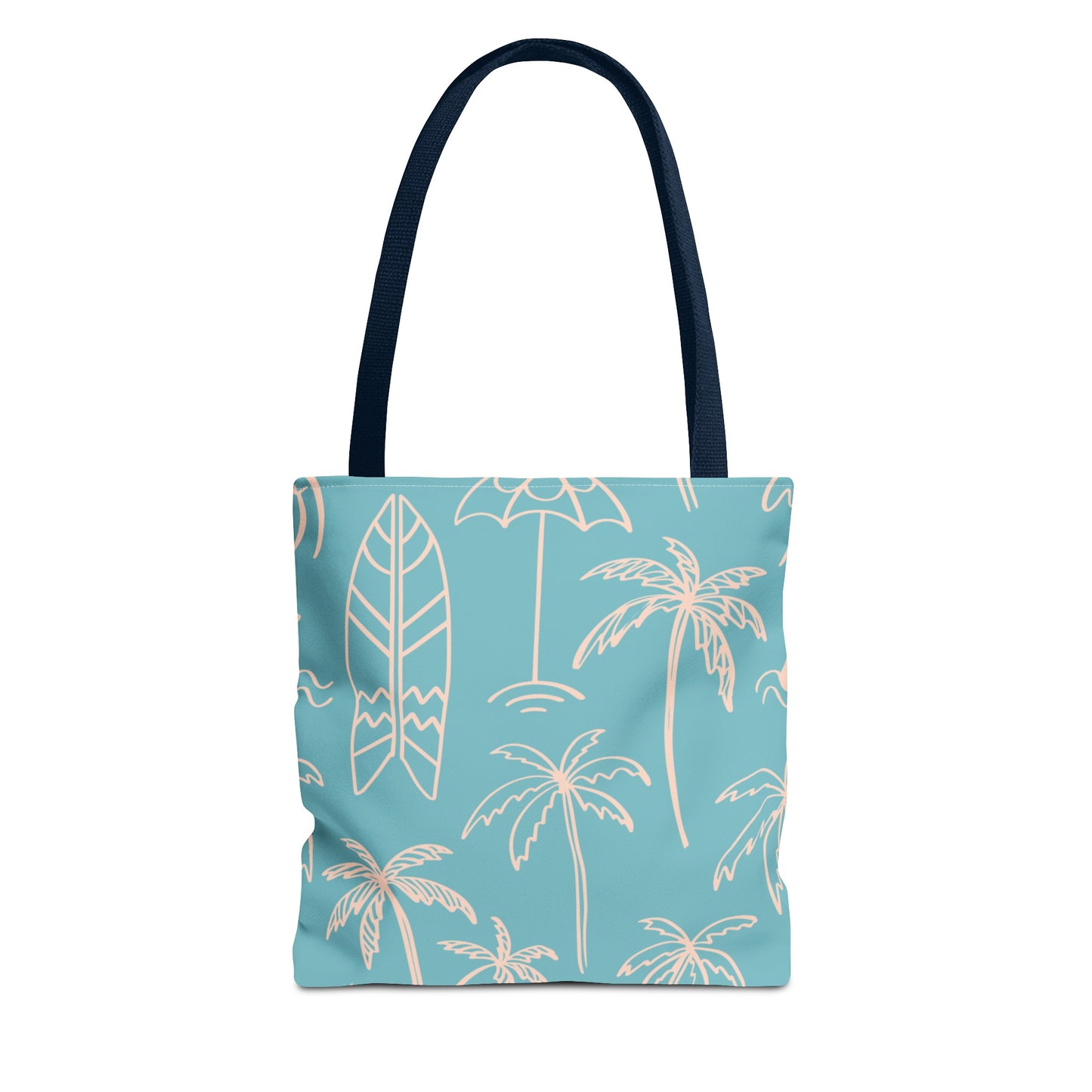 Turquoise and Sand Tote Bag