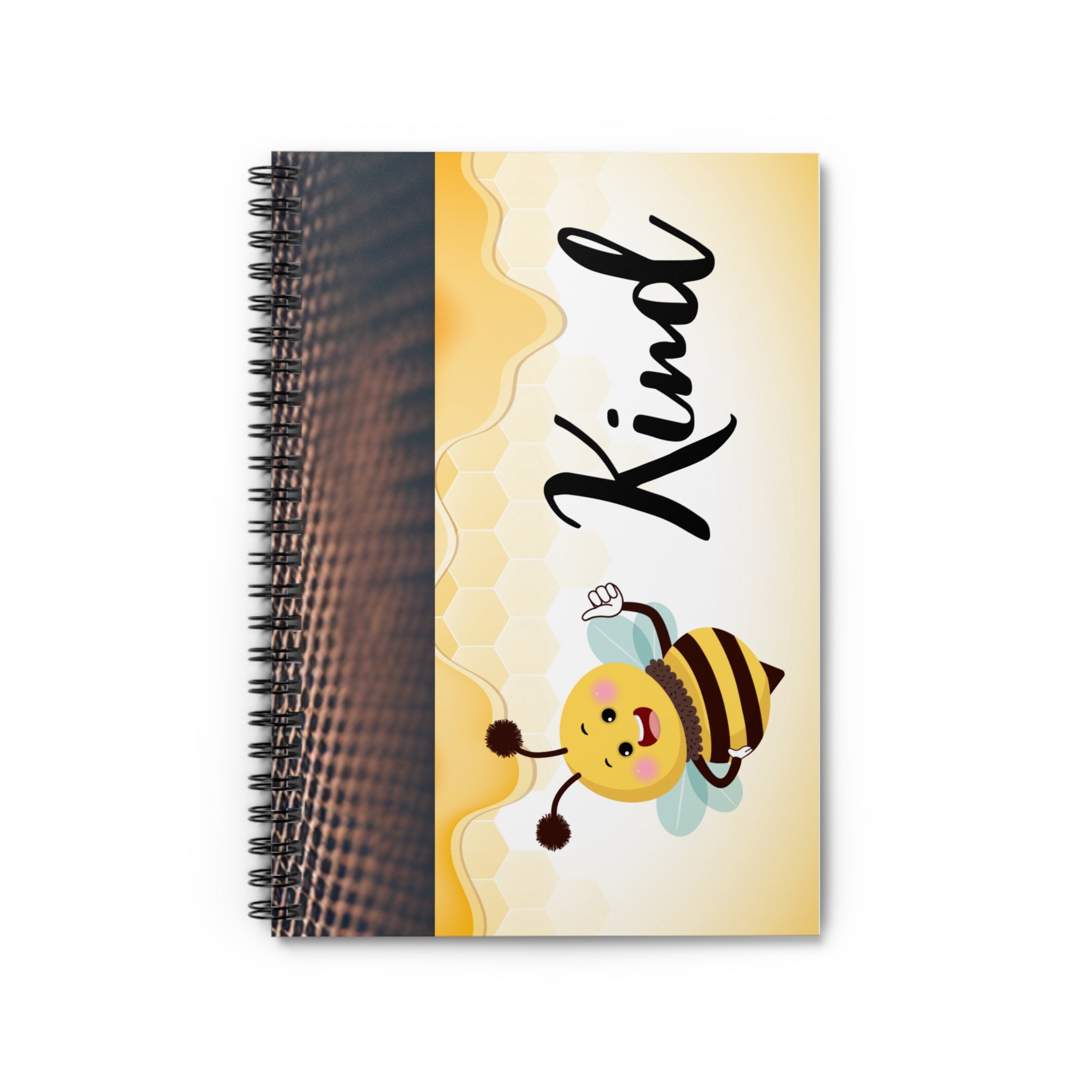 Bee Kind Spiral Notebook – Kimberly Raymond Studios