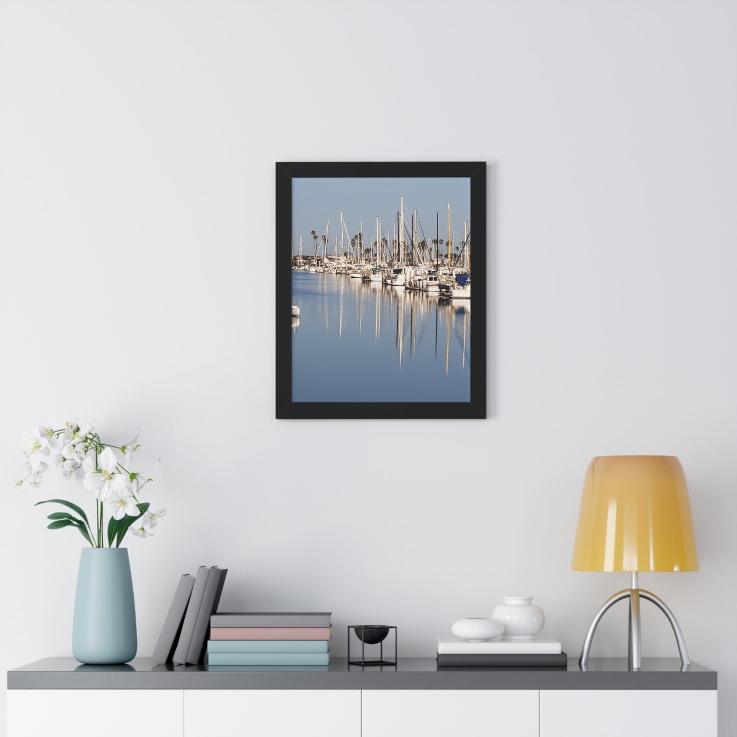 Harbor Calm Framed Poster