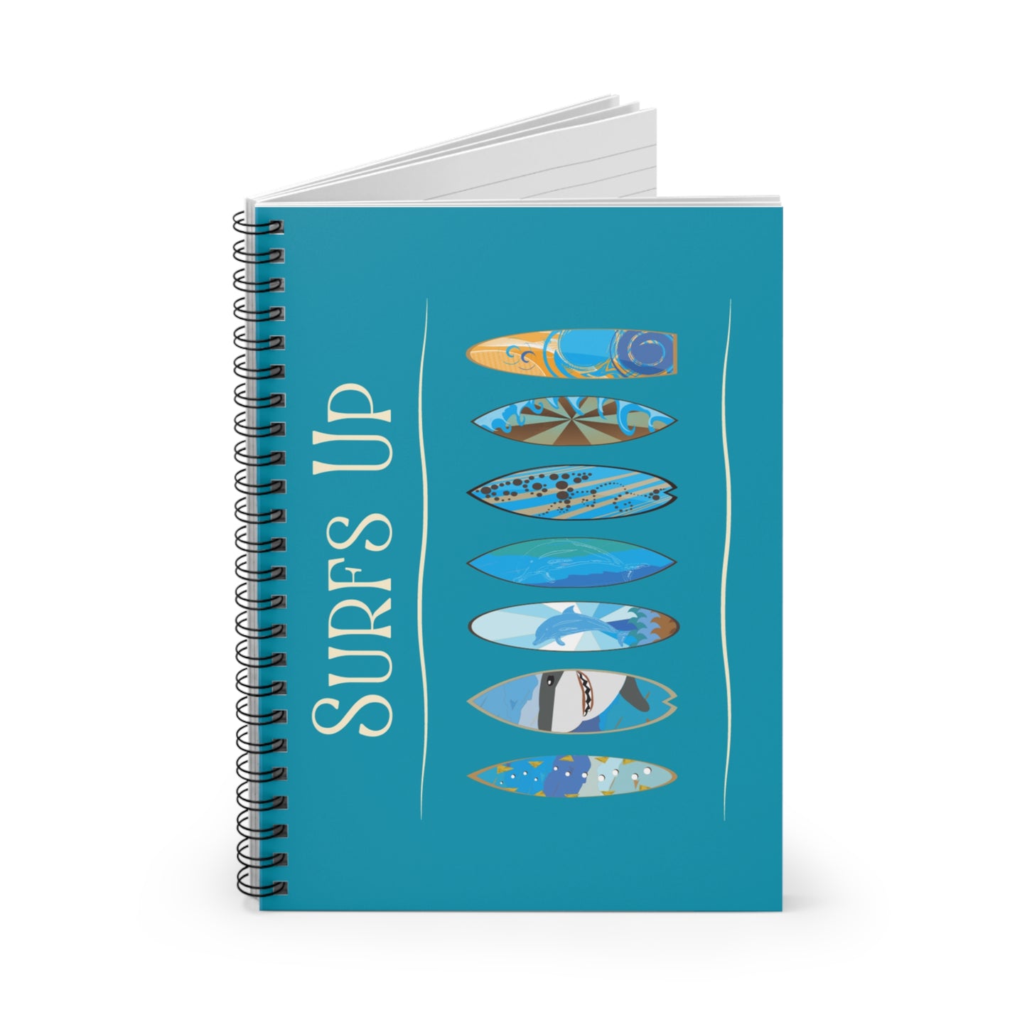 Surfs Up Spiral Notebook