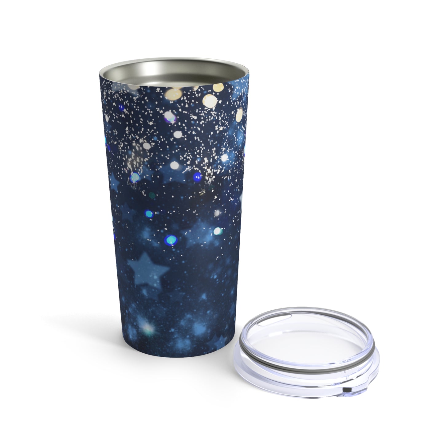 Blue Holiday Tumbler 20oz