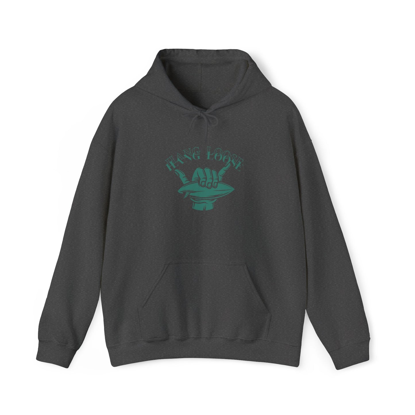 Hang Loose (Green) Unisex Heavy Blend™ Hooded Sweatshirt