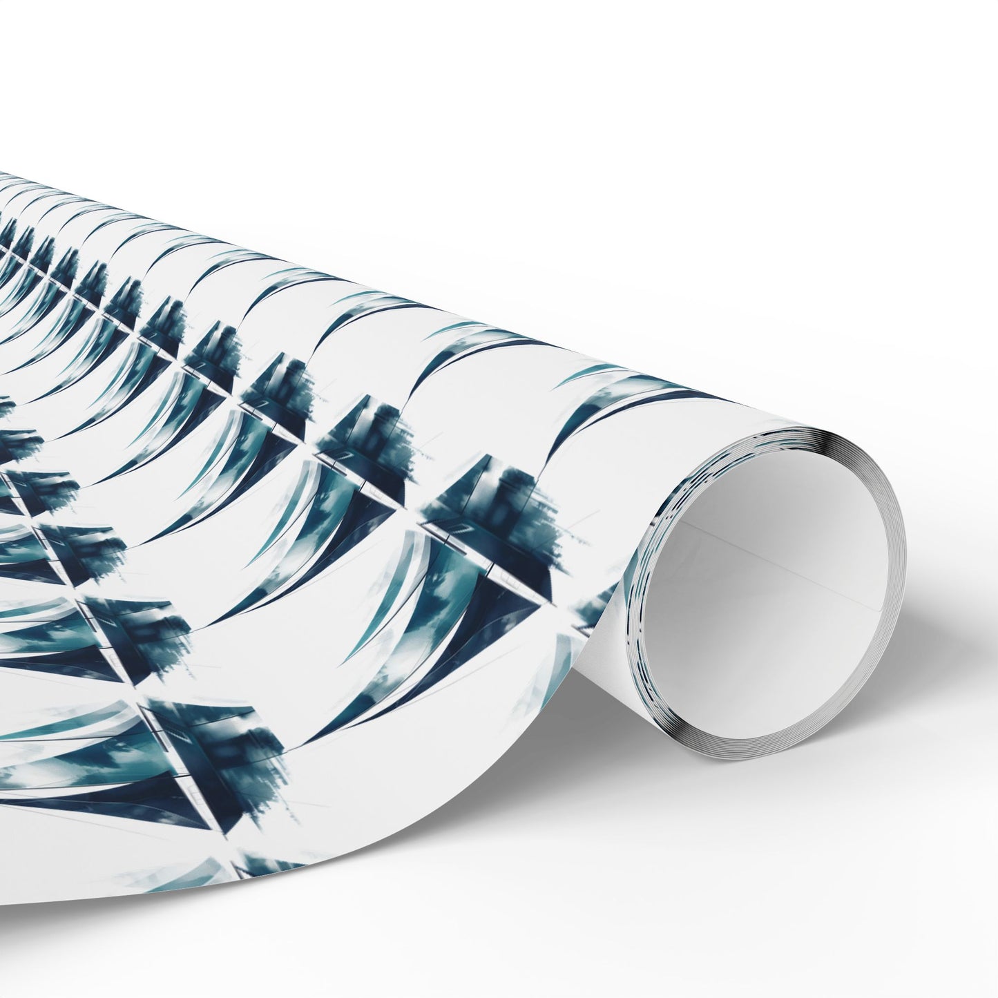 Sailboat Watercolor Wrapping Paper