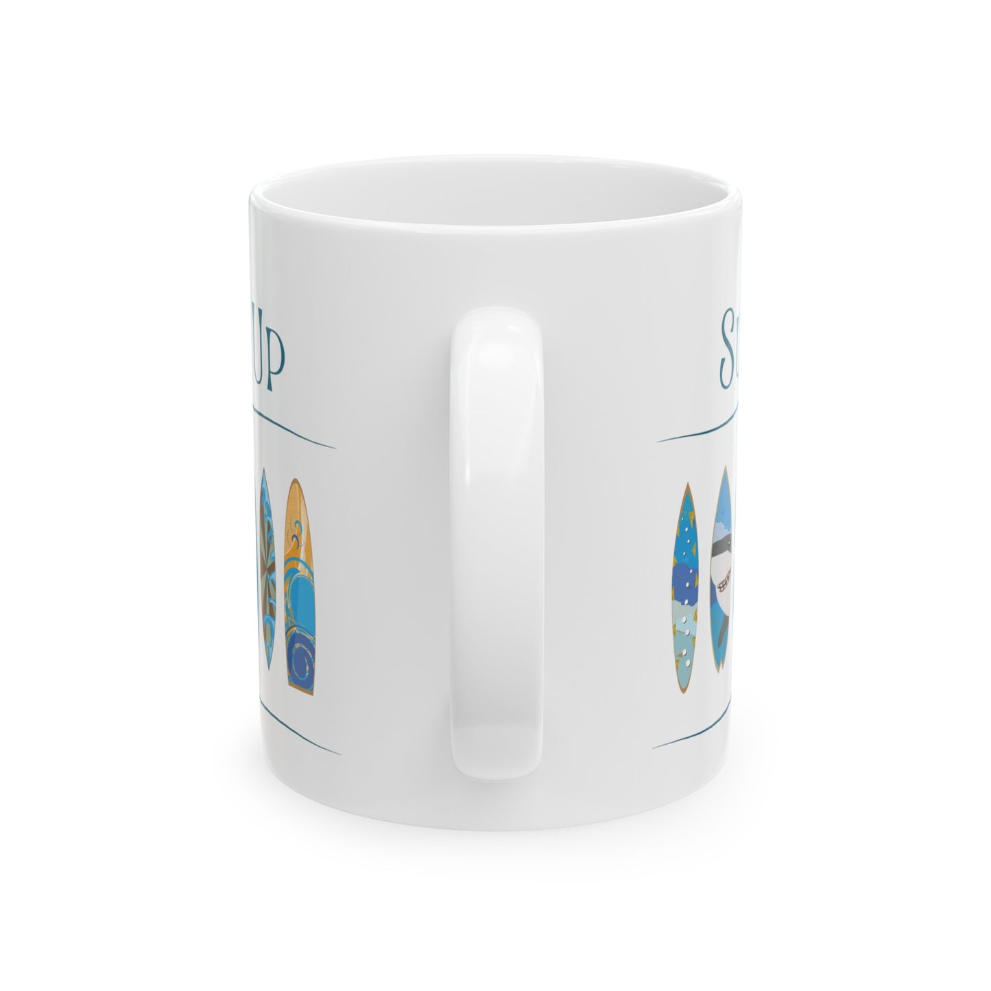 Surfs Up Ceramic Mug, (11oz, 15oz)