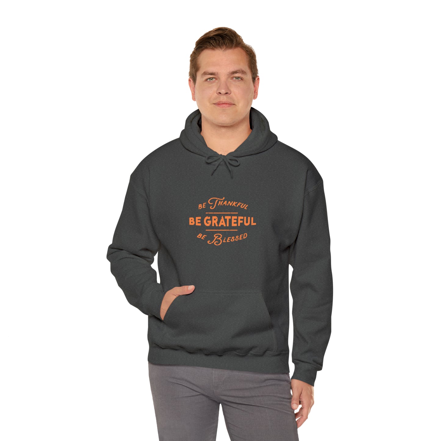 Be Grateful  Fall Unisex Heavy Blend™ Hoodie
