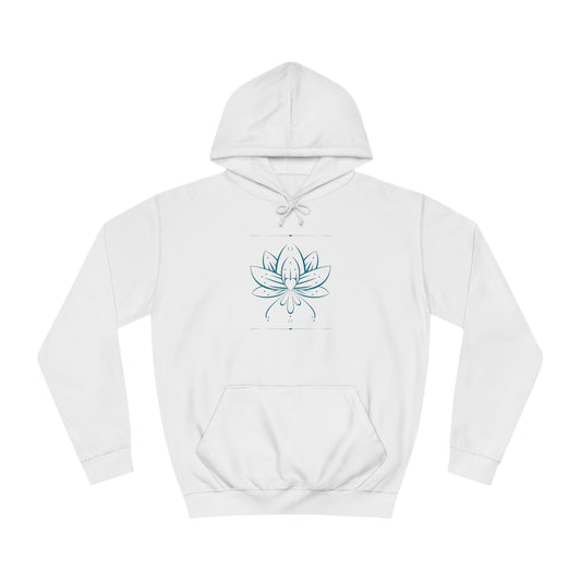 Lotus Flower Unisex College Hoodie