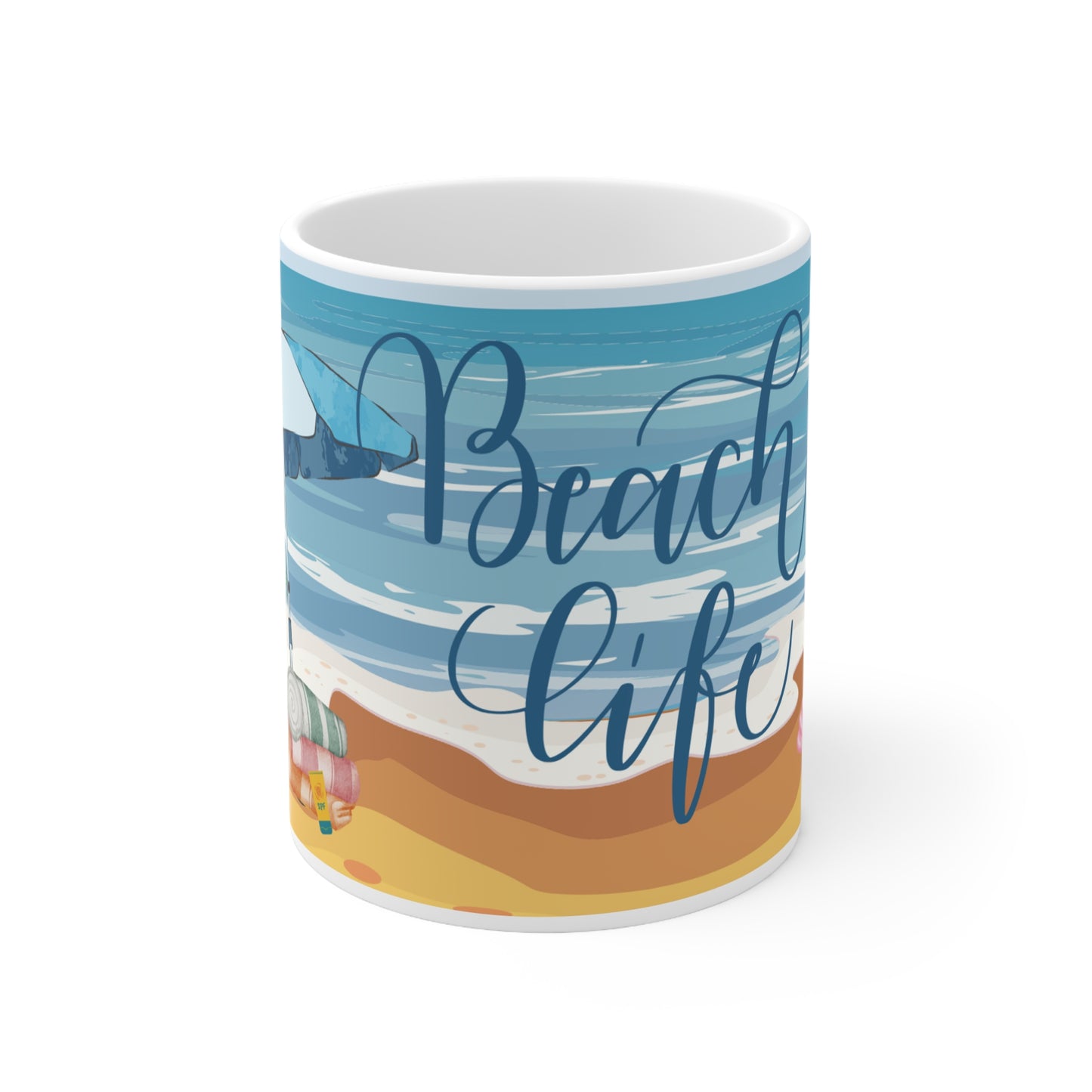 Beach life Mug 11oz