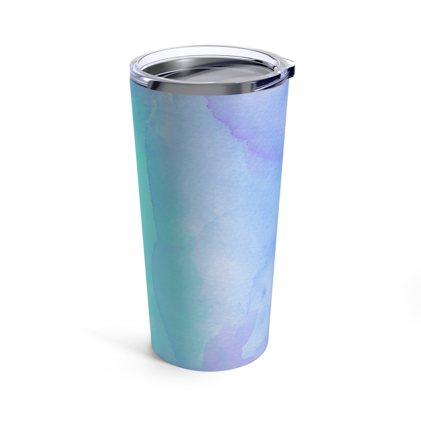 Rainbow watercolor Tumbler 20oz